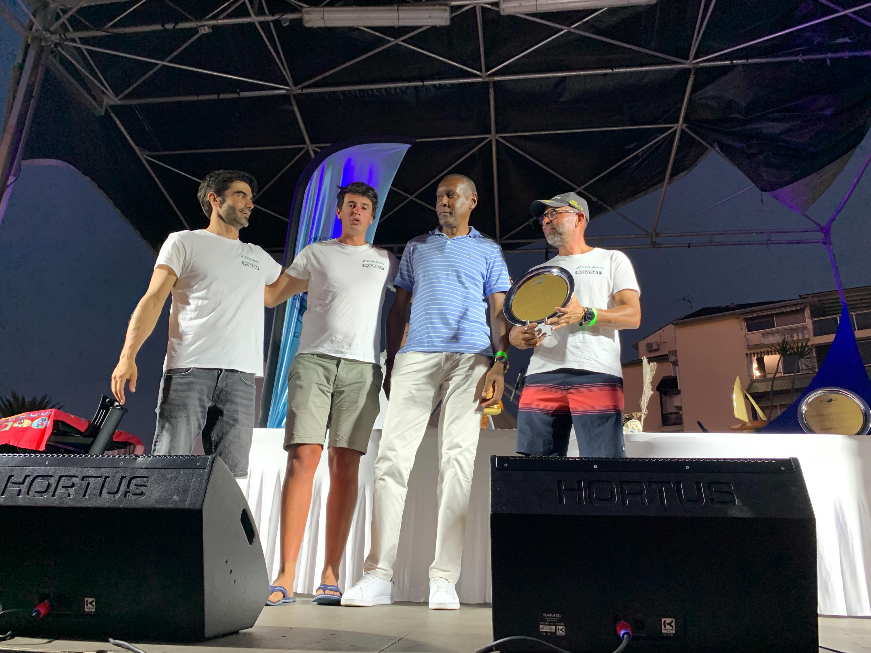🫶🏽👏🏾Magnifique soirée de remise des récompenses qui signe la fin de cette 2e édition du Trophée des Marinas. Classement étape et général 🥇🏆 (Diam24) ➡️ Équipage Rêve de Large (Pascal Judes) | Classement étape et général 🥇🏆 (Monocoque Osiris) ➡️ Équipage Montebello (Jean-Mallory Rousseau) #boat #boatlife #marinas #guadeloupe