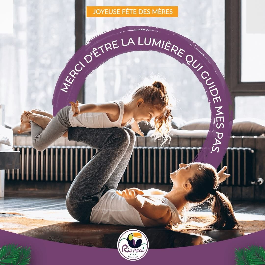 À toutes les mamans, merci pour votre douceur, votre force et votre amour infini. 💜
Aujourd’hui, célébrez-la avec un moment aussi spécial qu’elle.
Joyeuse fête des Mères.
On se voit chez Rio Açaí. 🌷✨
⸻
To all the moms, thank you for your love, strength, and endless care. 💜
Today, celebrate her with a moment as special as she is.
Happy Mother’s Day.
See you at Rio Açaí. 🌷✨
.
.
#motherday #fetedesmères #diadasmaēs #açaíbowl