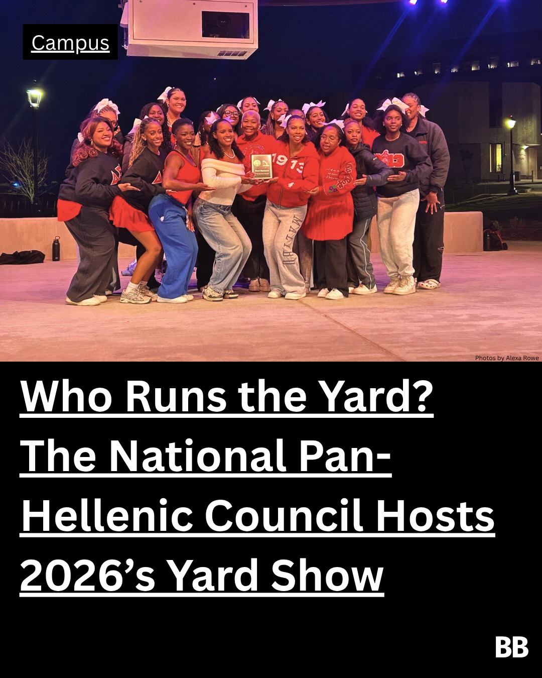 Northwestern's National Pan-Hellenic Council hosted a yard show last week in support of Greater Chicago Food Depository.
Read more from our newsletter editor Habiba Affo on our website, www.blackboardmagazine.com