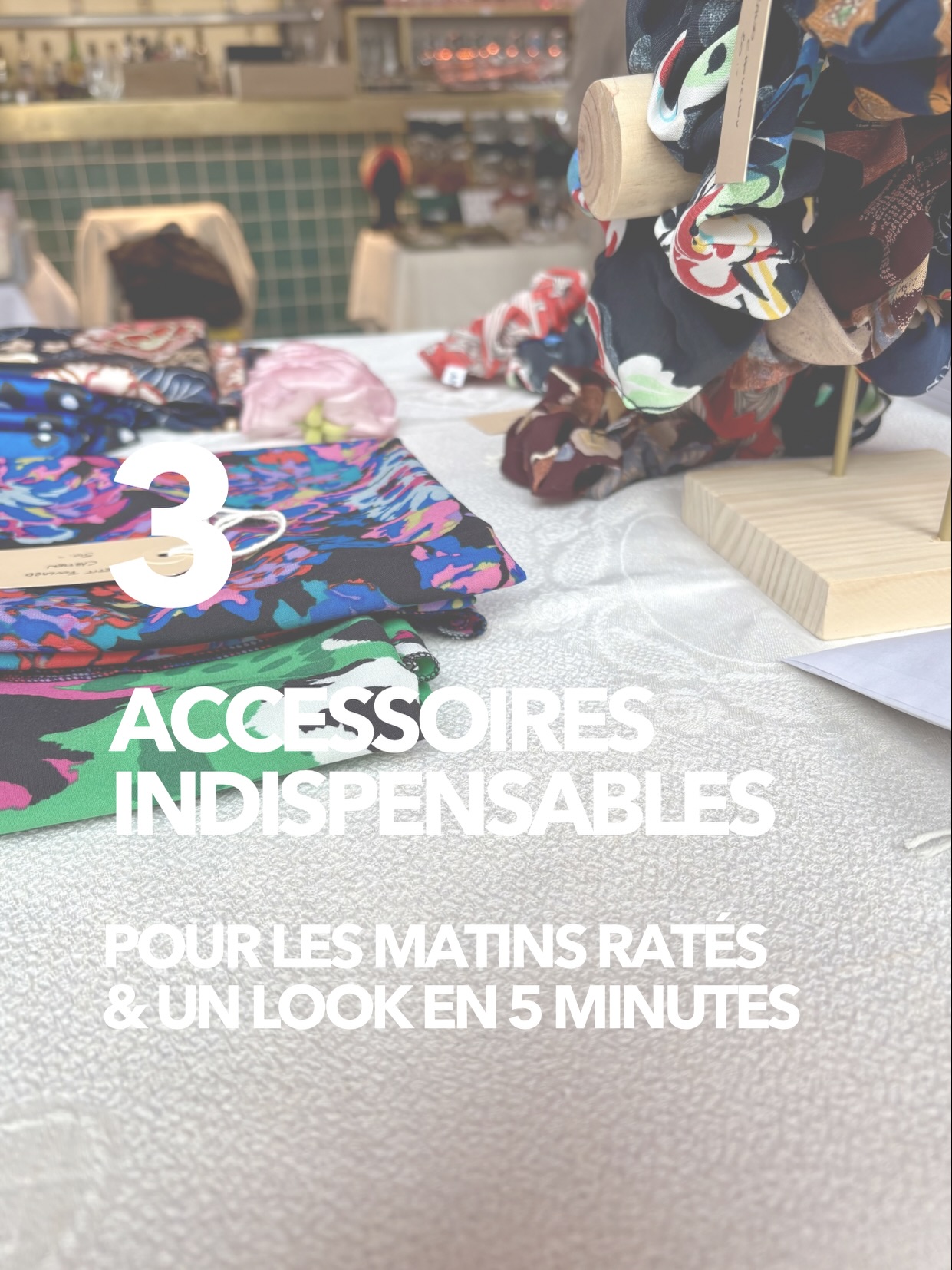 On connaît toutes, les matins ratés, celui où on est super en retard, car le réveil n’a pas sonné ou qu’on ne l’a simplement pas entendu 😅.
Aujourd’hui, j’avais envie de vous donner mes 3 accessoires indispensables quand cela m’arrive qui me font gagner du temps et du style quand je me prépare le matin 😉.
Je vous en ai fait un article sur le blog avec des conseils en plus 🫰🏻.
Et vous, c’est quoi votre accessoire de prédilection quand ça vous arrive ?
#atelierpiny #accessoiresindispensables #looken5min #matinraté #conseilsmatin