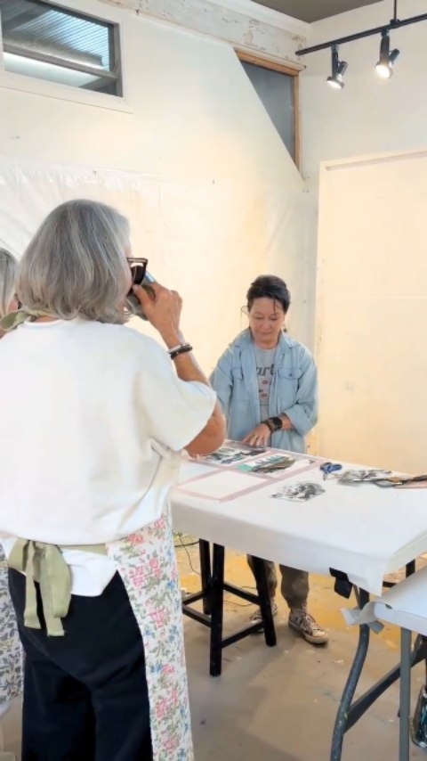 To all of our Connie Ridgon workshop participants, what a joy it has been having you in the studio! 🎉
You showed up with curiosity and courage, and the breakthroughs were real. Your growth was unmistakable, and yes, the hard work showed up right alongside the play. It felt less like work and more like the best kind of creative vacation!
We can't wait to see what you make next, and honestly, we're already saving you a spot back in the studio 👋🏼
