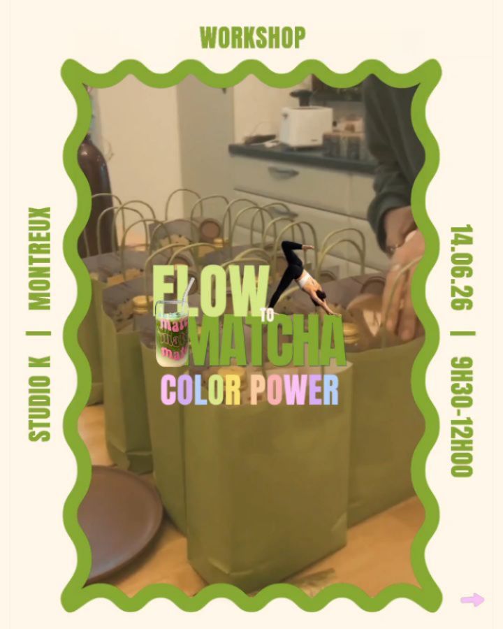 Nouvelle édition de Flow to Matcha, dimanche 14 juin au @loftk.ch à Montreux.
Les places sont limitées à 10 participantes, alors réserve vite la tienne !
Cette édition célèbre les couleurs, l’énergie de l’été et les beaux moments partagés.
Viens habillée de tes plus belles couleurs pour quelques heures de mouvement, de couleurs et de good vibes.
Au programme :
• 1h de pratique dynamique avec @kim_s_flows
• Un atelier matcha suivi d’une dégustation guidée par @mymatchaharmony
• Un breakfast soigneusement préparé, gourmand et savoureux
• Un goodie bag rempli de jolies surprises offertes par nos partenaires… et par nous-mêmes
INFOS & INSCRIPTIONS : lien en bio ou sur kimwitmer.ch