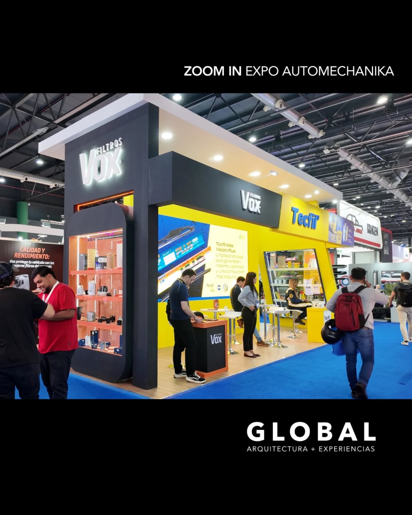 La diferencia está en los detalles 👀
Materiales, alturas, iluminación, gráfica y recorridos: todo responde a una estrategia que va mucho más allá de lo visual.
En Automechanika, cada stand fue pensado para atraer, ordenar y generar contacto comercial real.
Porque un buen diseño no solo se ve… funciona.
#GlobalStands #ExperienciaDeMarca #DiseñoDeExposiciones #ArquitecturaEfímera #StandsProfesionales