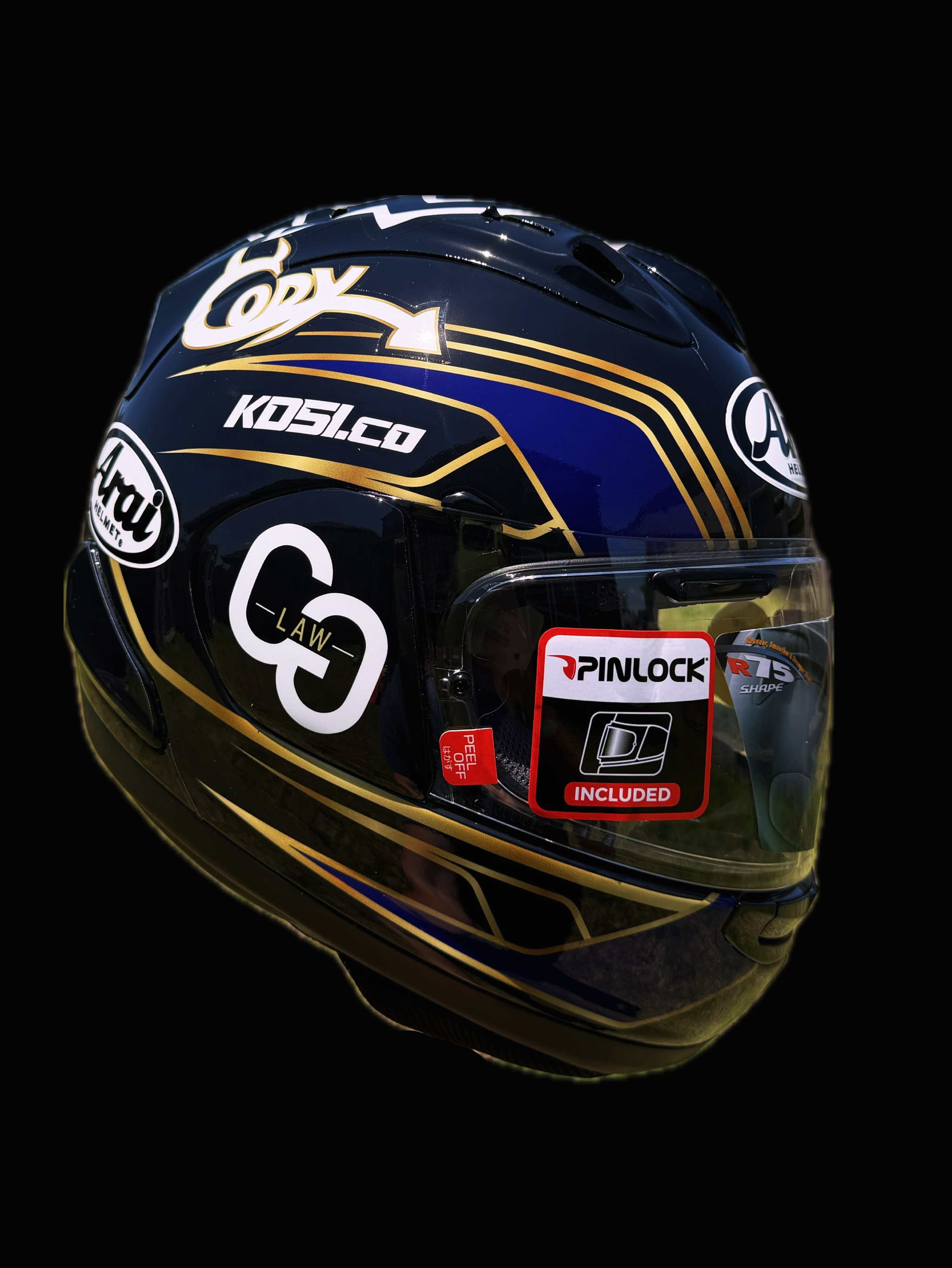 Custom Arai corsair-X ๐ฅ