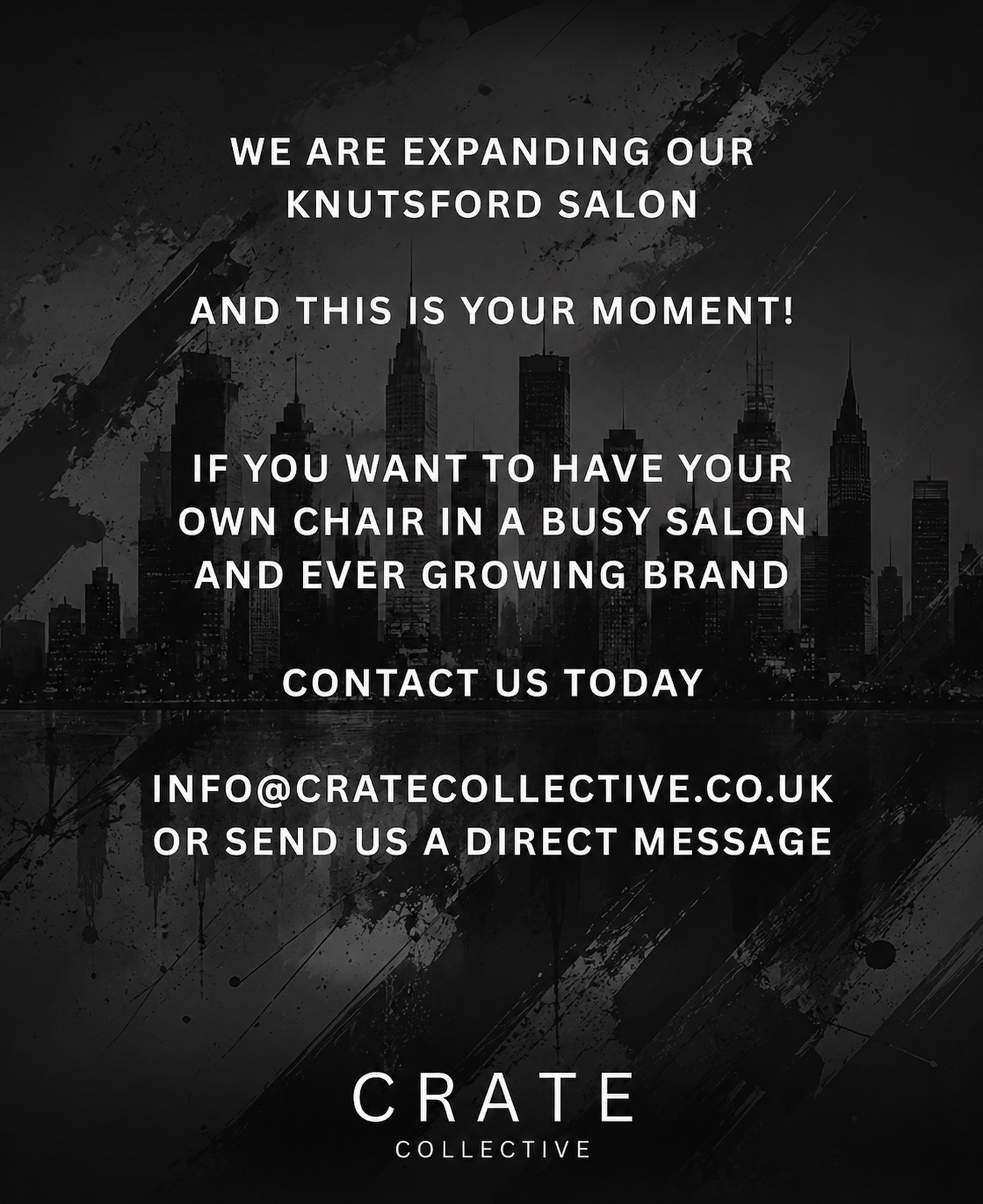 🌟Big news from our Knutsford salon 🌟
We’re expanding the space and adding more chairs, which means room for more talented barbers & stylists to join the team
It’s an exciting step for us as we continue to grow, welcome new faces, and create even more great experiences for our clients.
If you’re a barber/stylist looking for a chair in a busy, friendly salon in the heart of Knutsford, we’d love to hear from you!
📲Drop us a message to find out more