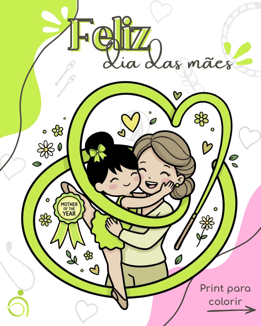 Ser mãe de ginasta é aprender a prender coque, procurar grampos pela casa inteira, carregar aparelhos, esperar horas em treino e competição… mas principalmente, é apoiar sonhos todos os dias. 💚✨
É estar presente nas vitórias, nos choros, nas dores, nos medos e em cada pequena conquista que ninguém vê.
Por trás de cada ginasta, existe uma mãe incentivando, acolhendo, vibrando e acreditando mesmo nos dias difíceis.
Hoje queremos agradecer por todo amor, paciência, dedicação e força de cada mãe que faz parte dessa caminhada com a gente.
Feliz Dia das Mães para todas que transformam apoio em coragem e amor em impulso para voar cada vez mais alto. 🤸♀️