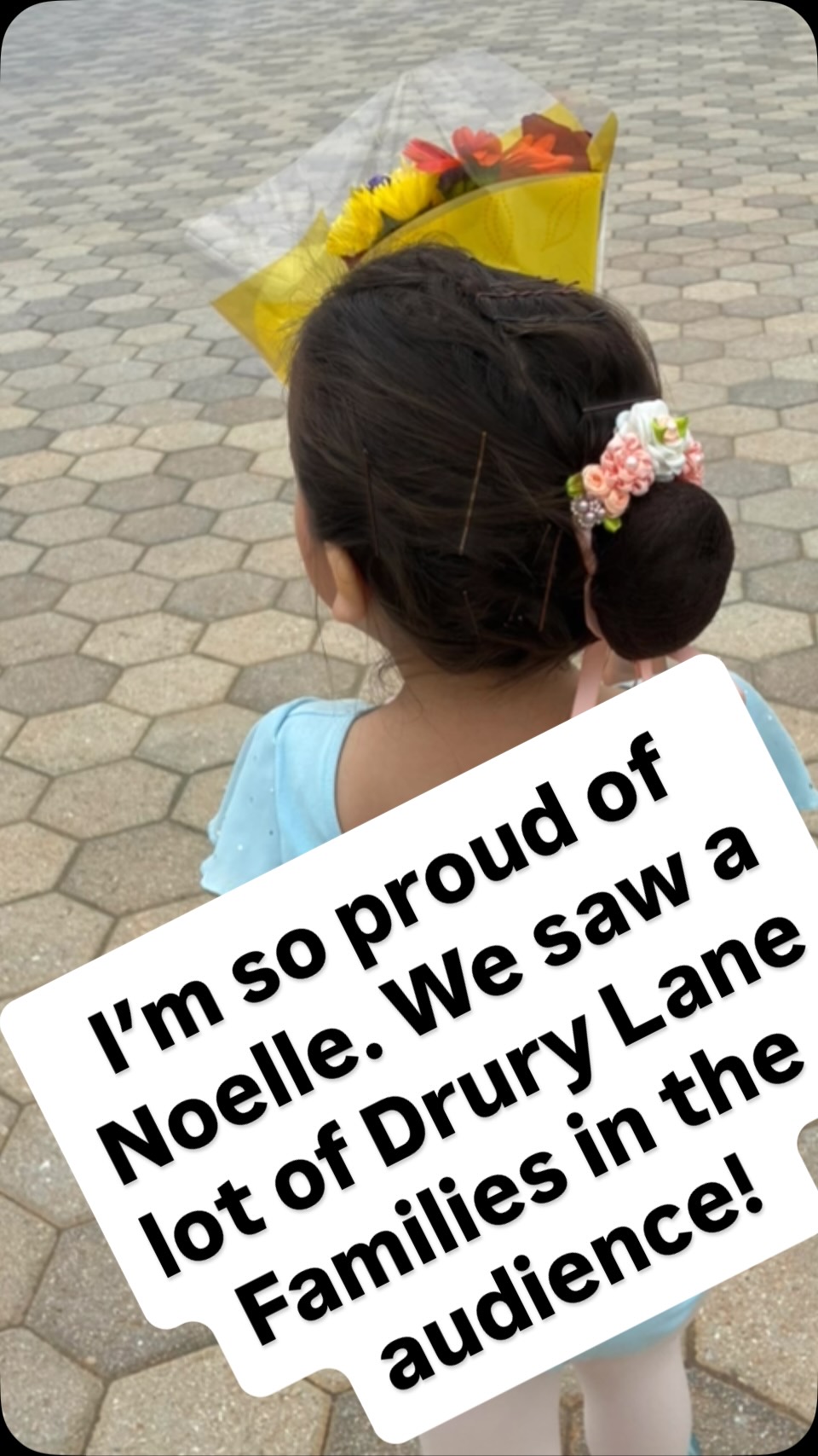 Noelle’s first ballet recital!! Many thanks to Miss Brantley!
#Firstrecital #ballet #flowers #teacher #yeahthatgreenville