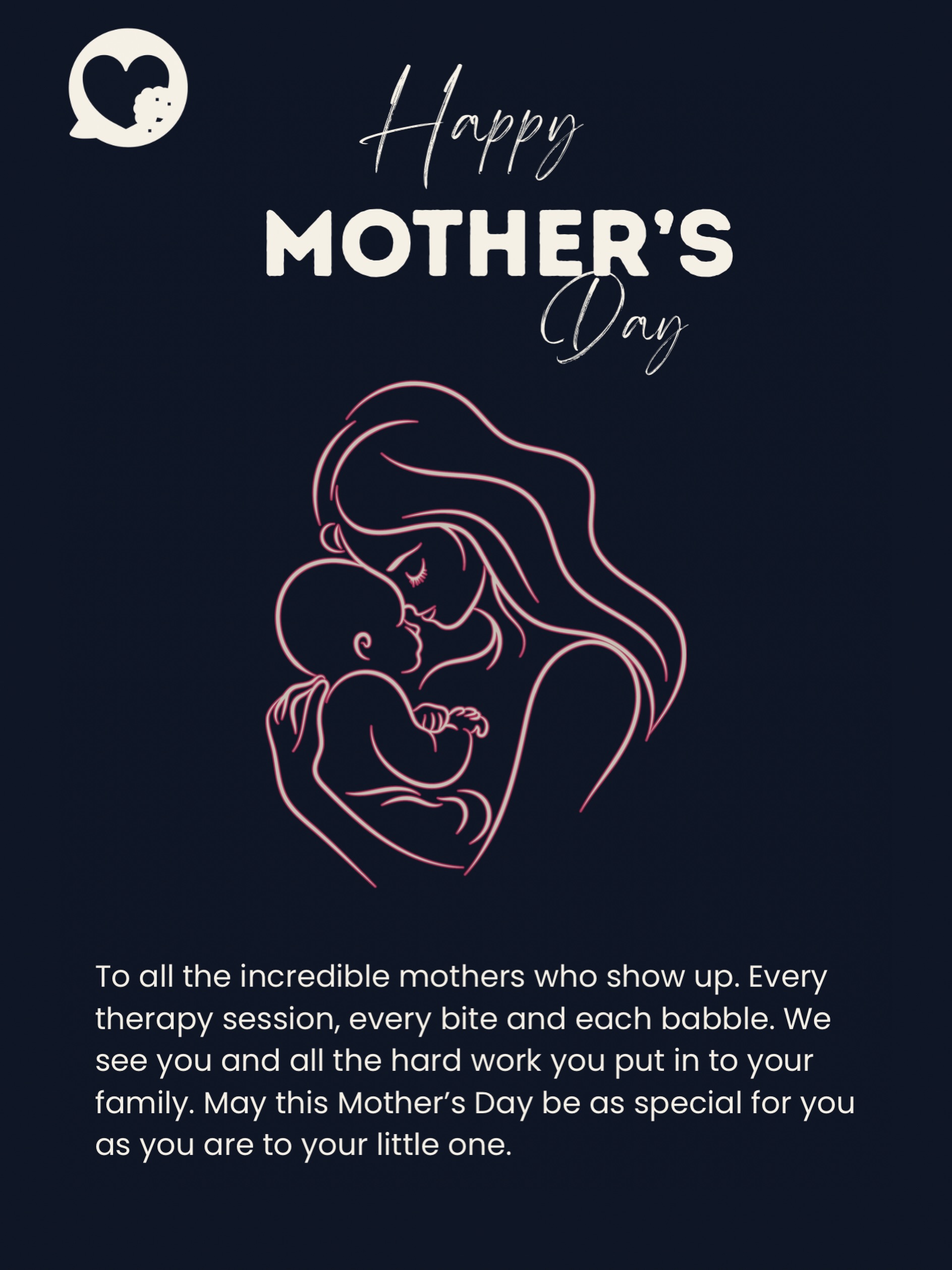 To the mums who show up… even on the hard days.
In the sessions. In the small wins. In every bite and every babble.
We see you. And it matters more than you know.
#MothersDay #SpeechPathology #ParentingJourney #EarlyIntervention #BiteAndBabble