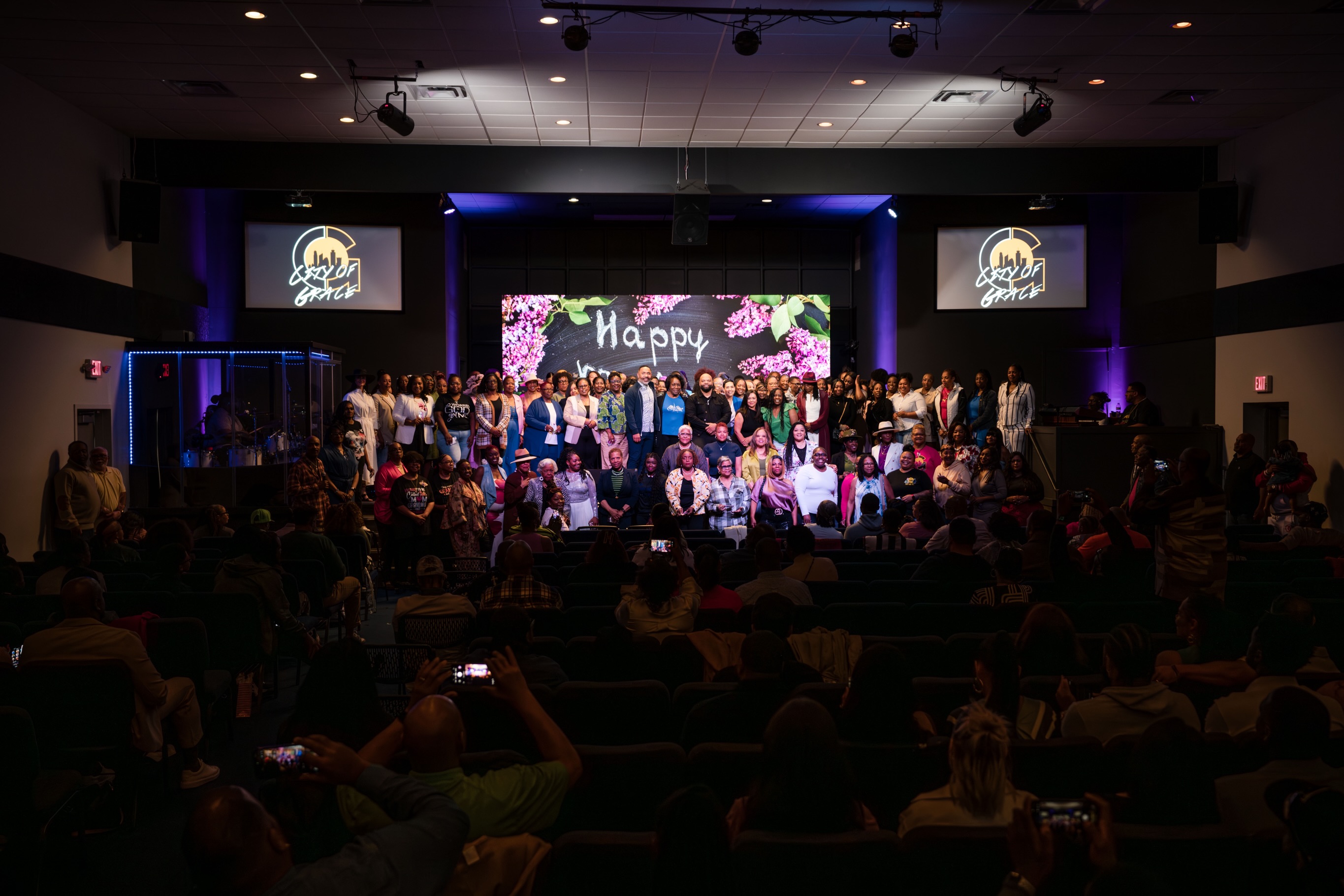 Happy Mother’s Day City of Grace Family🙌🏿🙌🏼🙌🏾
Pastor Mike blessed us with a rich word today titled, “Mothers Produce Miracles.” By taking us to the text to look at the miraculous birth of Jesus, His life and the power of His mother’s love, Pastor Mike showed us how throughout the course of our lives there will be seasons of birthing, blessing and breaking. Each and every one of these seasons are crucial for cultivating the purpose and destiny that God has for our lives. Do not be discouraged by the breaking, be patient for God’s timing, and make sure you’re in position. Because when it’s all said and done, the thing you birthed will come back to you even better and ultimately be a blessing to you!
We are truly grateful for all of the mothers and mother figures in our church family, and we’re full of joy being able to celebrate you all today. We pray that The Lord Jesus continues to bless you, keep you, make His face shine upon, be gracious to you, turn His face toward you and give you peace!
_
#CityOfGrace614 #COG614 #PlaceOfGrace #ProductOfGrace #AnointedButFlawed
