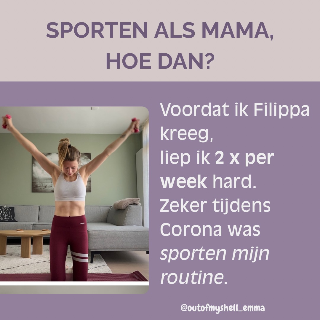 Mocht je ook moeder zijn, hoe doen jullie dat?
Niet dat sporten een moetje is natuurlijk, en niet iedereen houdt ervan, maar het is echt niet meer hetzelfde als het tijdperk zonder kind.
Ik ben allang blij dat ik het voor nu op deze manier kan accepteren, omdat er ook een tijd is geweest waarin ik op een ongezonde manier met sporten bezig was en een soort verslaving had gecreëerd.
#sporten #mamazijn #moederzijn #moederschap #vrouwenmetautisme