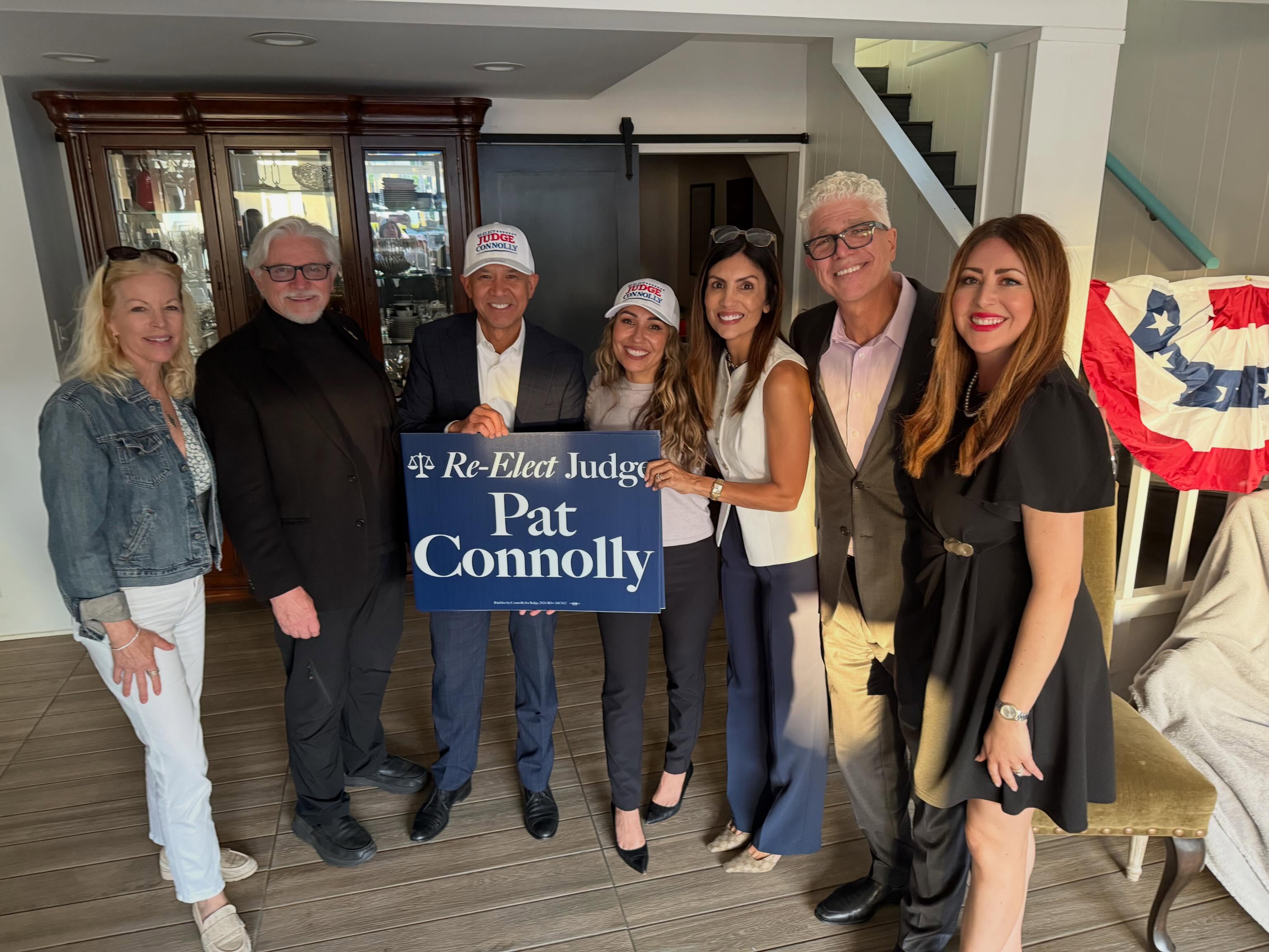 An incredible night with an outstanding turnout. Friends, colleagues, former bosses, family, and supporters from across LA County all in one place.
The level of support, generosity, and momentum behind this campaign was powerful. Thank you to everyone who showed up and my great friends/hosts Chuck Frisco, Hon. Chris Frisco, Janine Frisco, Kristin Trutanich, Maryann Escalante. #reelectpatconnolly #Office116 🗳️