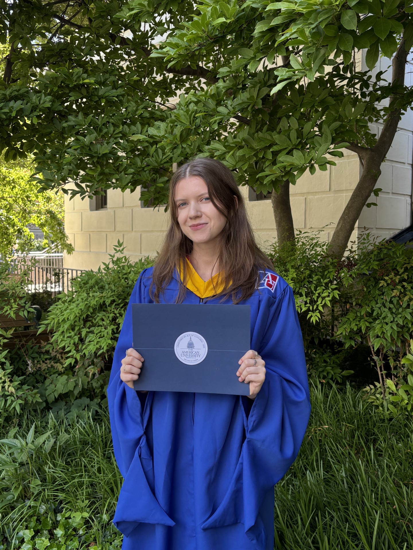 Please join us in congratulating Olivia Mills, ABC’s Advocacy and Community Engagement Coordinator, on earning her M.S. in Health Promotion Management from American University! 🎓
We are so proud of Olivia on this accomplishment. Congratulations on this exciting achievement! 👏