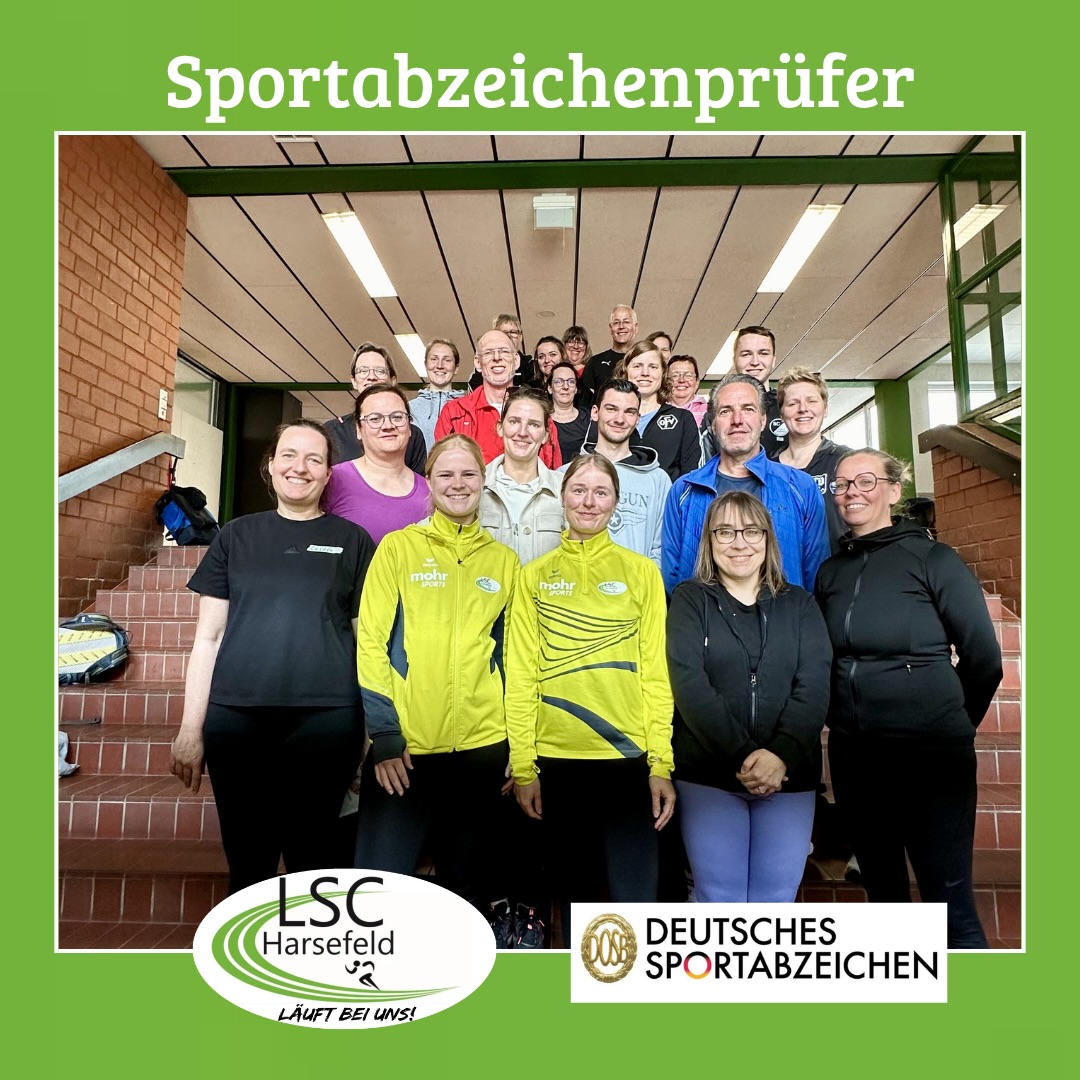 🏅 21 neue Sportabzeichenprüfer in Niedersachsen 🏅
Für Nina und Isabell ging es heute nach Wallenhorst zur Sportabzeichenprüfer-Ausbildung.
Dabei haben die beiden alles Wichtige zu den Bereichen Ausdauer, Kraft, Schnelligkeit und Koordination gelernt und spannende Einblicke in die Abnahme des Deutschen Sportabzeichens bekommen. 💪🏻
Ab sofort können auch die beiden das Sportabzeichen offiziell abnehmen. Wir freuen uns nicht nur über zwei neue Prüferinnen in unserem Team, sondern auch über die weiteren 19 neuen Sportabzeichenprüfer in Niedersachsen! 👏🏻💚
#Sportabzeichen #Niedersachsen #Sportverbindet #Ehrenamt #TeamSport