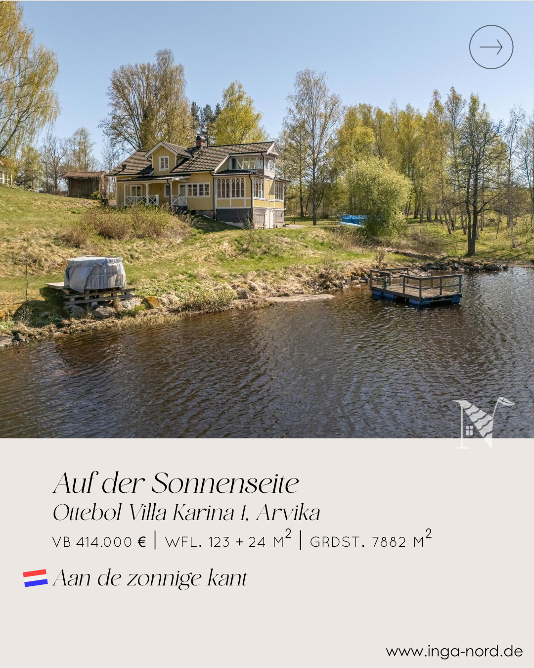 Wohnen auf der Sonnenseite in Schweden ☀️
Ein seltenes Traumobjekt in bester Wasserlage:
Stilvolle Villa mit eigener langer Uferlinie, Gästehaus am See und traumhaftem Blick über den Nysockensjön. 🇸🇪
🇳🇱 Wonen aan de zonnige kant - in Zweden
Een droomobject op een unieke locatie aan het water:
Een stijlvolle villa met lange eigen oeverlijn, gastenverblijf aan het meer en prachtig uitzicht over het Nysockensjön. 🇸🇪
#schwedenhaus #hausinschweden #värmland #wasserlage #traumhaus #lebeninschweden #zwedenhuis #woneninzweden #värmland #waterwoning #droomhuis #zweedseleven