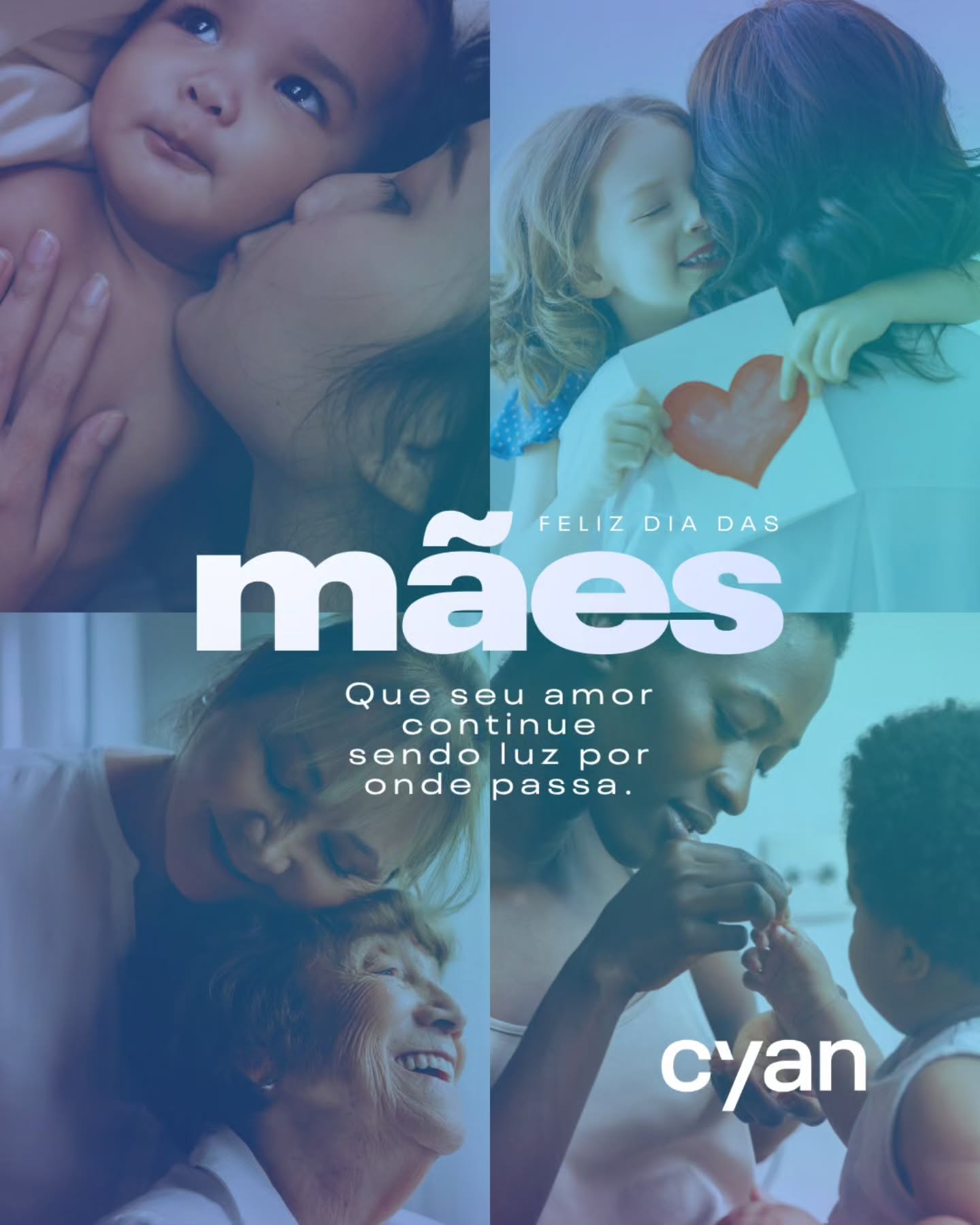 Mãe é quem cuida, protege e está presente em todos os momentos, faça chuva, faça sol. 💙
Neste Dia das Mães, homenageamos todas as mães que cultivam amor, força e dedicação todos os dias. Seja no campo ou na cidade.
Feliz Dia das Mães! 🌷✨
#DiaDasMães #Cyan