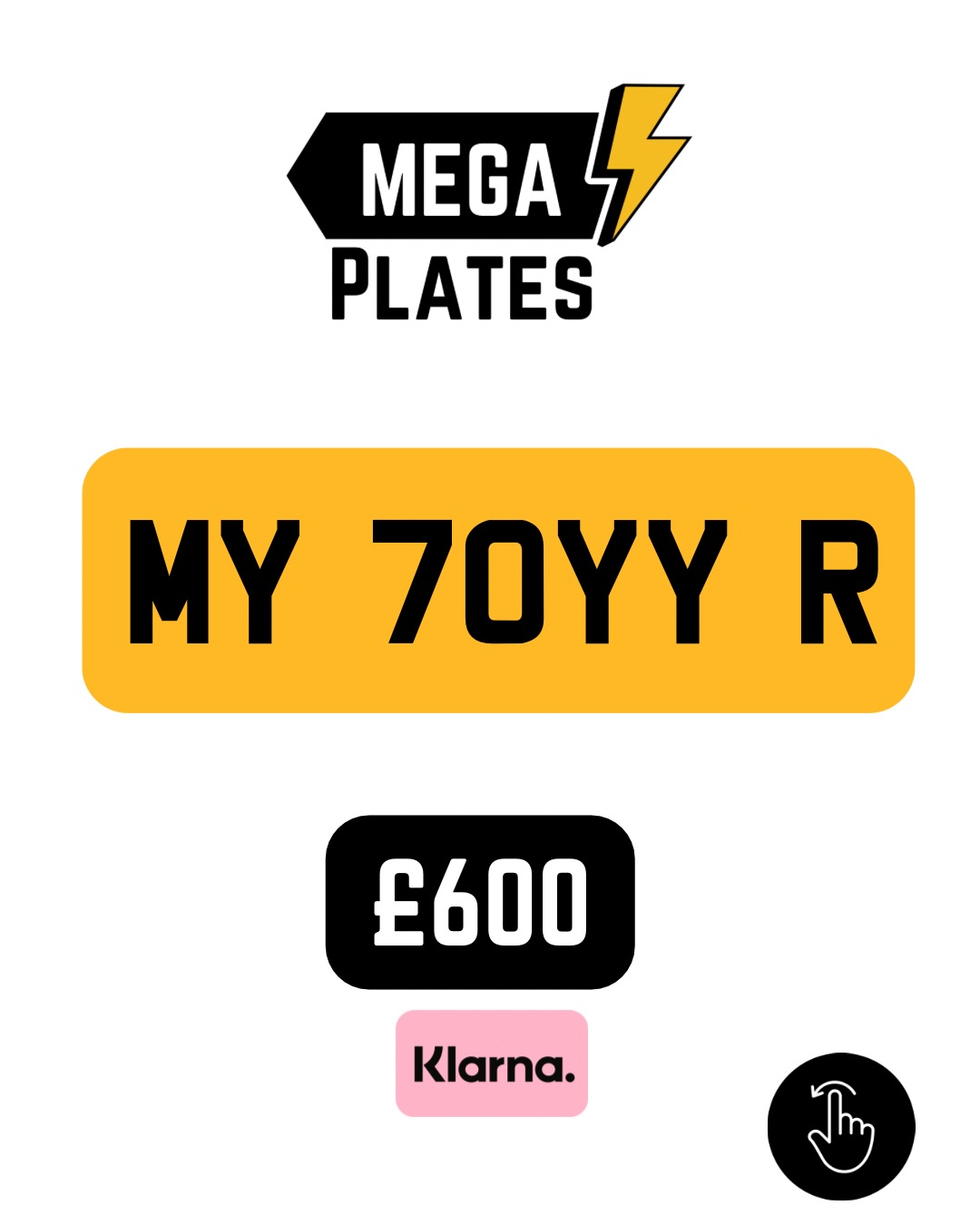 #Available - £600 - MY TOY R. Best TOY R plate on the market.
1- Original Spacing: MY70 YYR
2- Assignment fee included
3- Can only be assigned to a vehicle registered on or after Sept 2020+
0% Finance available
WWW.MEGAPLATES.UK
#numberplate #privateplate #numberplates #privateplates cars privatereg supercar supercars privatenumberplates