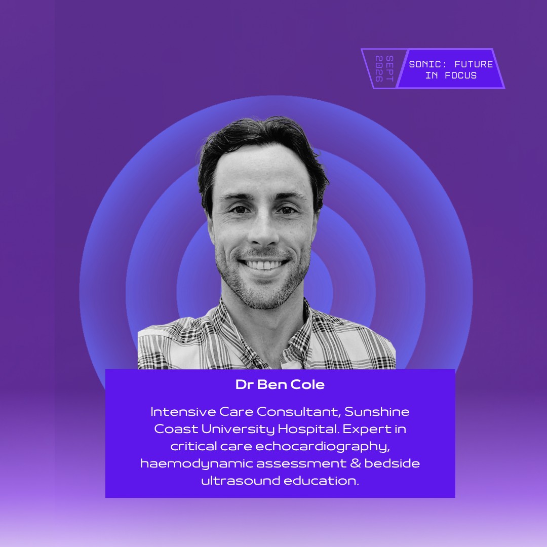 How much are your lungs telling you before the x-ray arrives?
Dr Ben Cole joins SONIC to unpack lung ultrasound as a powerful diagnostic and decision-making tool in critical care. From oedema to consolidation, effusion to collapse; practical bedside imaging that helps guide earlier, smarter management.
See what’s on at SONIC 👉 https://www.sonicconference.com/