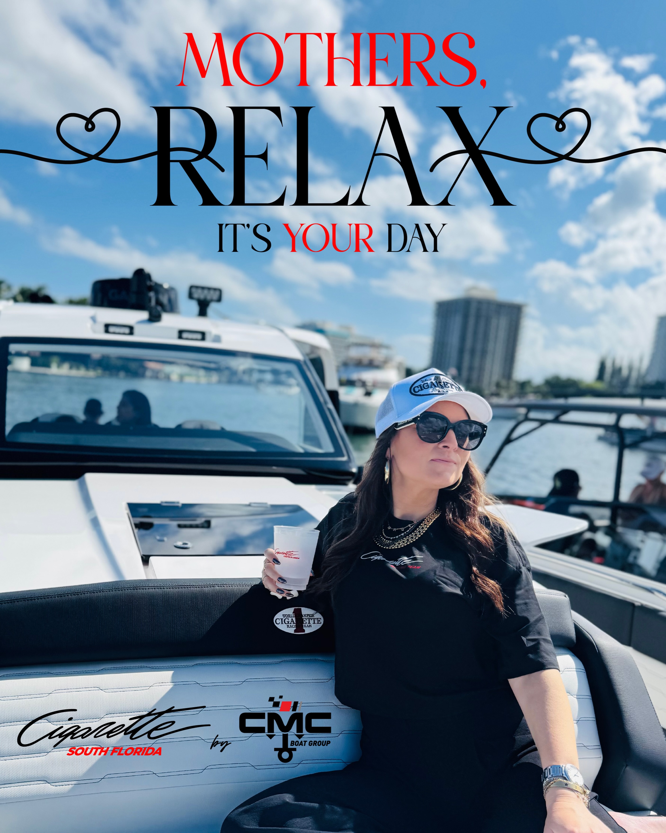 To the mothers we celebrate today, the mothers we remember, and the women who've been a guiding light through life's waters.
Happy Mother's Day 🌊🤍
📍 Cigarette South Florida – 2640 S Bayshore Dr Suite 206 Miami, FL 33133
📍 SLT Collection - 1050 W Sunrise Blvd Fort Lauderdale, FL 33311
Cigarette South Florida – (954) 909-5480
#CigaretteSouthFlorida #CigaretteRacingTeam #WallyCastroMarine #sltfortlauderdale #CMCBoatGroup