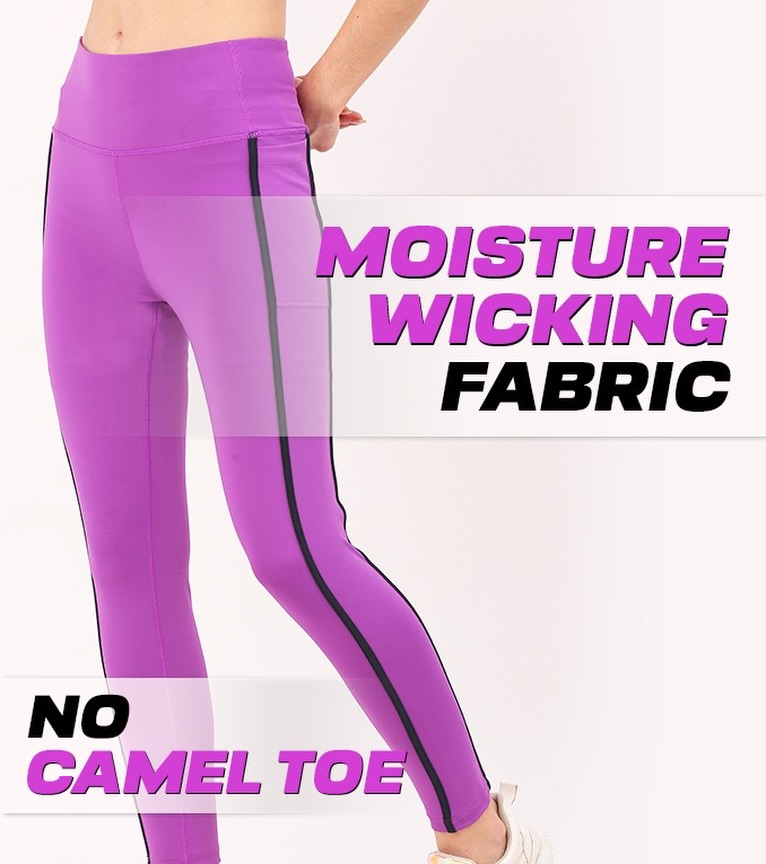 ✨Meet the Maeve Purple Leggings — style and performance in one. High-rise, sweat-wicking, four-way stretch, and fully squat-proof. ✨
✨Perfect for workouts, errands, or lounging. Now only ₹499 (was ₹1,499) — available in S, M, L, XL 💜
