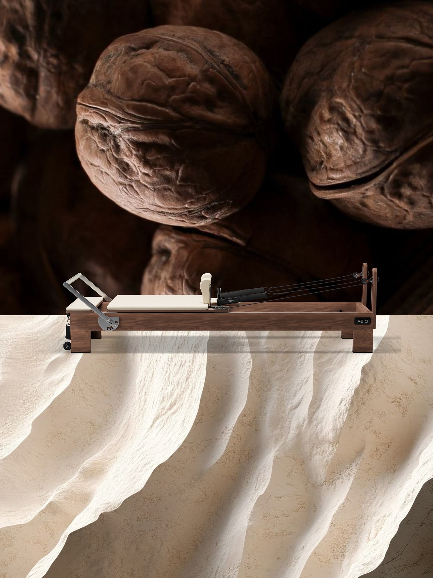 Inspiration for our favorite combo: Walnut and cream 🤎🤍