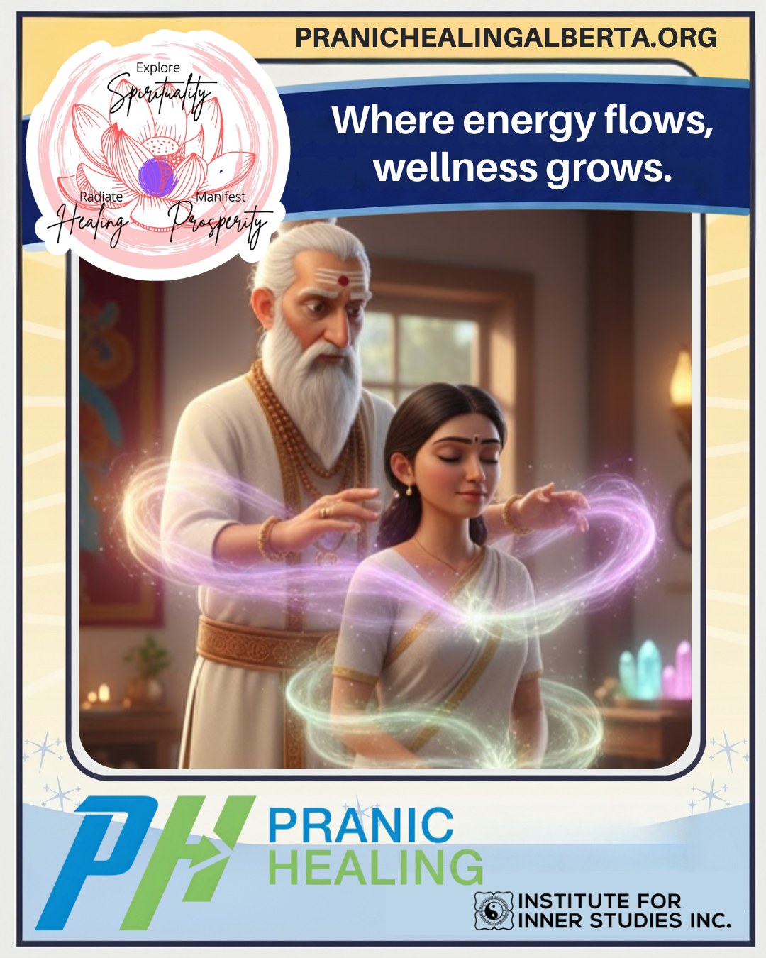 Reconnect with your inner light through spiritual healing. #InnerLight #SoulAlignment #PranicHealingAlberta
#PranicHealing is a simple & comprehensive system of natural healing techniques that accelerate the body’s natural healing process.
• #SpiritualHealing
• #RadiateHealing
• #ManifestProsperity
• #MeditationHealing
🌐www.pranichealingalberta.org
📱#YEG: Sudheer 780-709-7503
📱#YYC: Allison 403-891-3035
#EnergyHealing #ChakraHealing #InnerPeace #HolisticWellness#EnergyClearing #HealingFromWithin