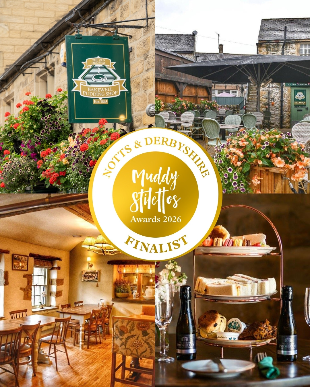 Time is ticking on and we need your help!🕰️
We’re delighted to be selected as finalists for ‘Best Afternoon Tea’ in the Nottingham & Derbyshire Muddy Stilettos Awards 2026!🏆️
Thank you so much for your continued support. We feel incredibly fortunate to have such a loyal and supportive community behind us. It truly means the world, and we wouldn’t be here without everyone who has visited us, recommended us, and shared such kind words along the way. 💓
Every vote, share, and message means the world to us. Please take a moment to vote for us! Visit the 🔗 in our bio to cast your vote!
#muddyawards2026 #muddystilettosnottsderbyshire #visitpeakdistrict #peakdistrict #vpdd #uniquedistrict #derbyshirefoodanddrink #supportlocal #food #foodie #marketingderby #eastmids #derbyshire #inspiredbythepeakdistrict #freshfood #thegoodfoodguide #whatsonderbyshire #derbyshireevents #chesterfieldevents #travelgram #derbyshirelifestyle #visitderbyshire #bakewell #southyorks #mixology #foodstagram #foodphotography #drinkstagram #eatdrinkexplorepdd #thefoodanddrinkforum