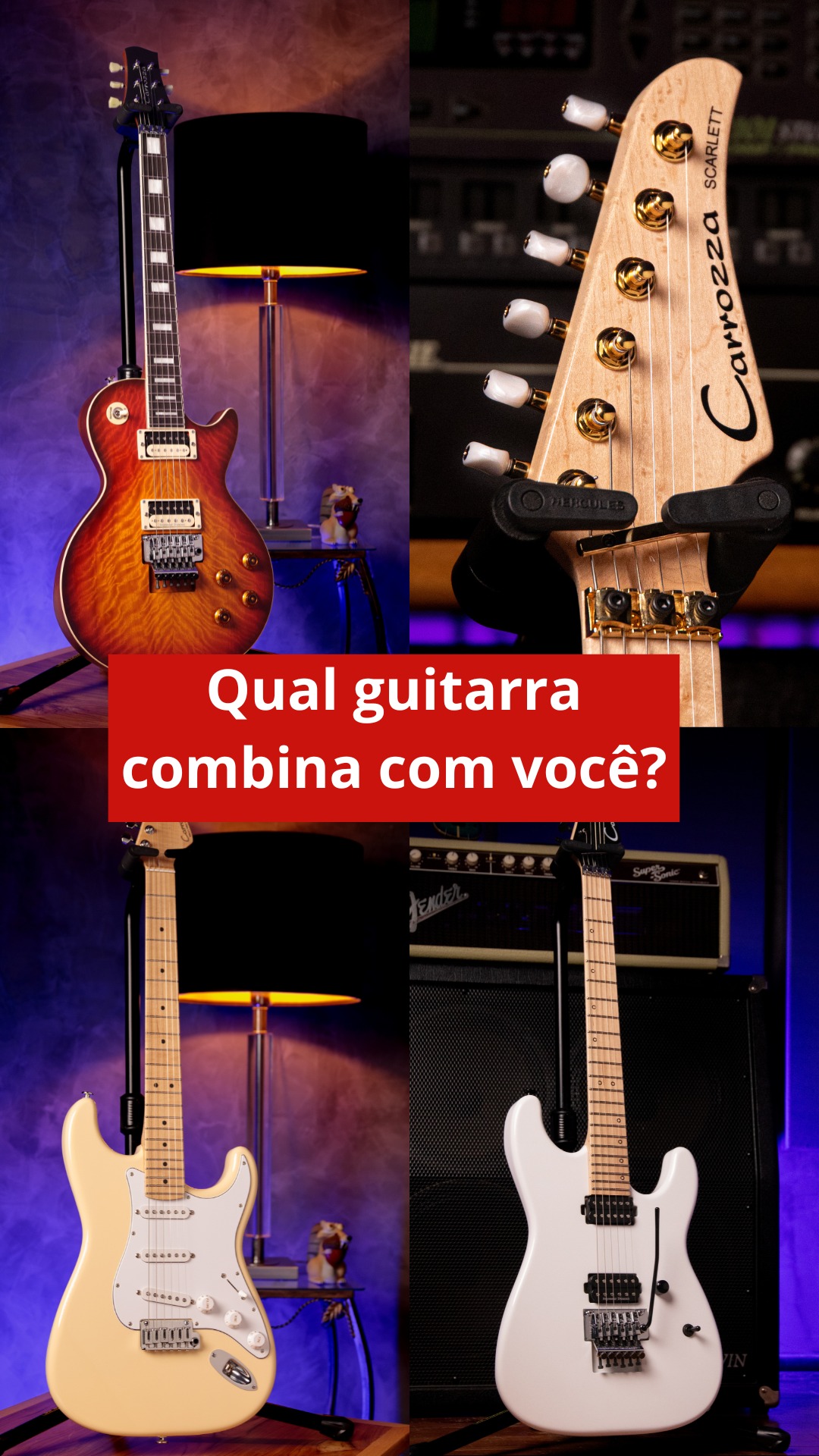 Qual é a guitarra da Carrozza que mais combina com o seu estilo? 🎸🔥
Neste vídeo, eu vou fazer um desafio: eu vou adivinhar qual é o instrumento perfeito para você dentro do nosso estoque atual. Temos modelos com diferentes configurações de hardware, captação e madeiras selecionadas para garantir estabilidade e uma estética exclusiva.
Seja você um guitarrista que busca a versatilidade de uma Legend S ou o visual impactante de uma Scarlett, cada guitarra da Carrozza é construída com foco em performance e ergonomia. O acabamento premium que aplicamos em cada unidade garante que você tenha em mãos um instrumento único, pronto para o palco ou estúdio.
Temos diversas opções disponíveis para pronta entrega e uma delas foi feita exatamente para o seu perfil.
Quer descobrir qual dessas máquinas é a sua cara e receber fotos e detalhes técnicos no seu direct?
Comenta aqui embaixo a palavra COMBINA que eu vou te chamar para contar qual é a sua guitarra perfeita!
#guitarradeluthier #guitarrahandmade #CarrozzaGuitars #lutheria #instrumentocustom