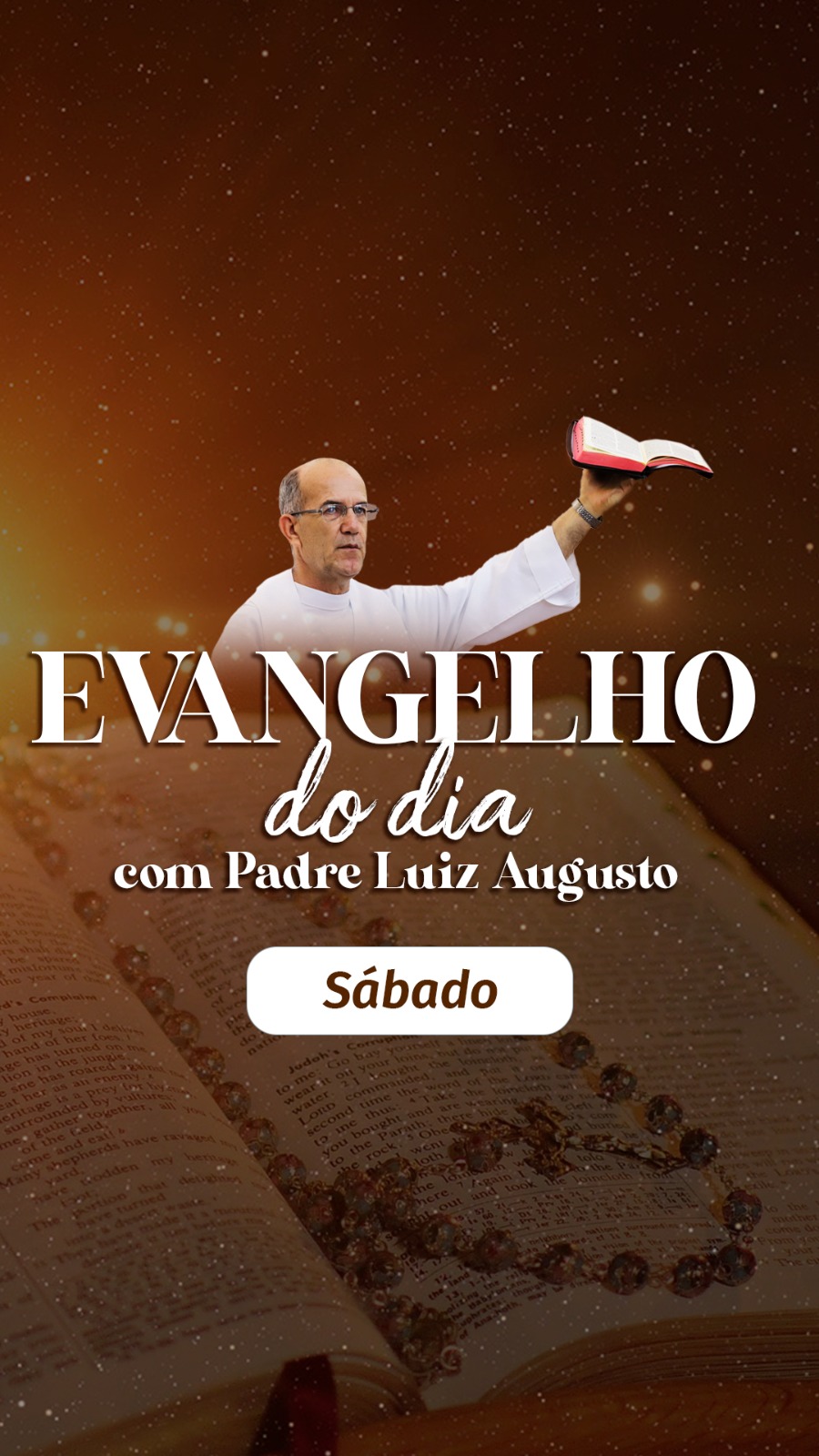 Evangelho do Dia com Padre Luiz Augusto 09/05/2026 - Sábado
