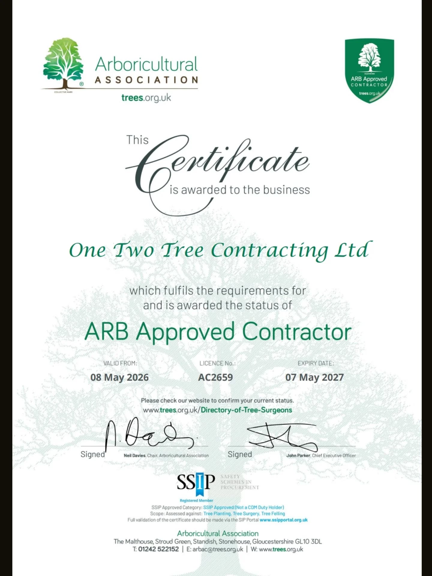 One of those achievements that you never thought would be possible! With the incredible hard work of @bethandewey in the office and the team in the tree and on the ground, @m1waymason @dannyshayyy @thearbprentice @freddie.halls , we have reached Arb Approved status! π³ Testament to the hard work the entire team put in day to day to sustain the standards required!
@arboricultural_association
#arbapproved #winchestertreesurgeon #hampshiretreesurgeon #andovertreesurgeon #treeremoval