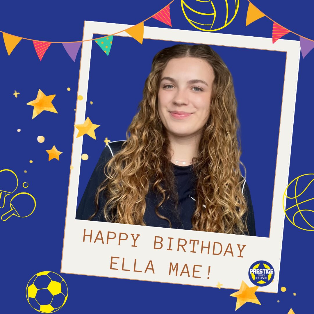 π Happy Birthday to our Coach, Ella Mae π
π΅π