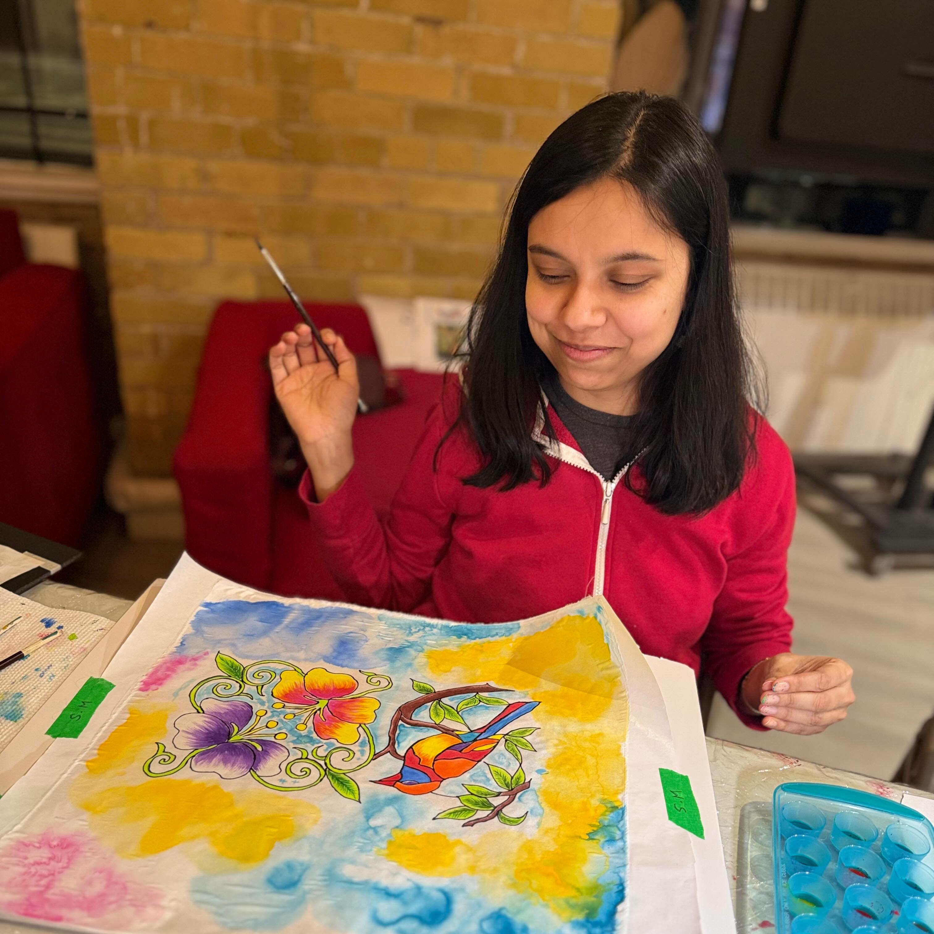 Tomorrow’s Visual Arts workshop with Alison Garwood-Jones invites participants into a welcoming space to draw, reflect, and create together through gesture drawing, collage, comics, and mixed media.
Inspired by Jamii’s 2026 theme, It Feels Right, the series centres intuition, identity, personal history, and hope while encouraging participants to work at their own pace and stay connected to the group. Each session builds on the last, creating room for experimentation, curiosity, and creative expression without pressure toward a finished outcome.
These photos are from a previous Visual Arts workshop series at The Jamii Hub.
All materials are provided by Jamii, removing barriers and allowing participants to focus fully on the creative process. The workshops are open to all experience levels, including those trying visual art for the first time.
Wednesdays: May 13, 20, and 27, 2026
🕖 7 PM to 9 PM
📍 The Jamii Hub
Come create with us! These workshops are free. Registration is required and capacity is limited. Link in bio for more information. Participants attending multiple sessions must register for each session individually.