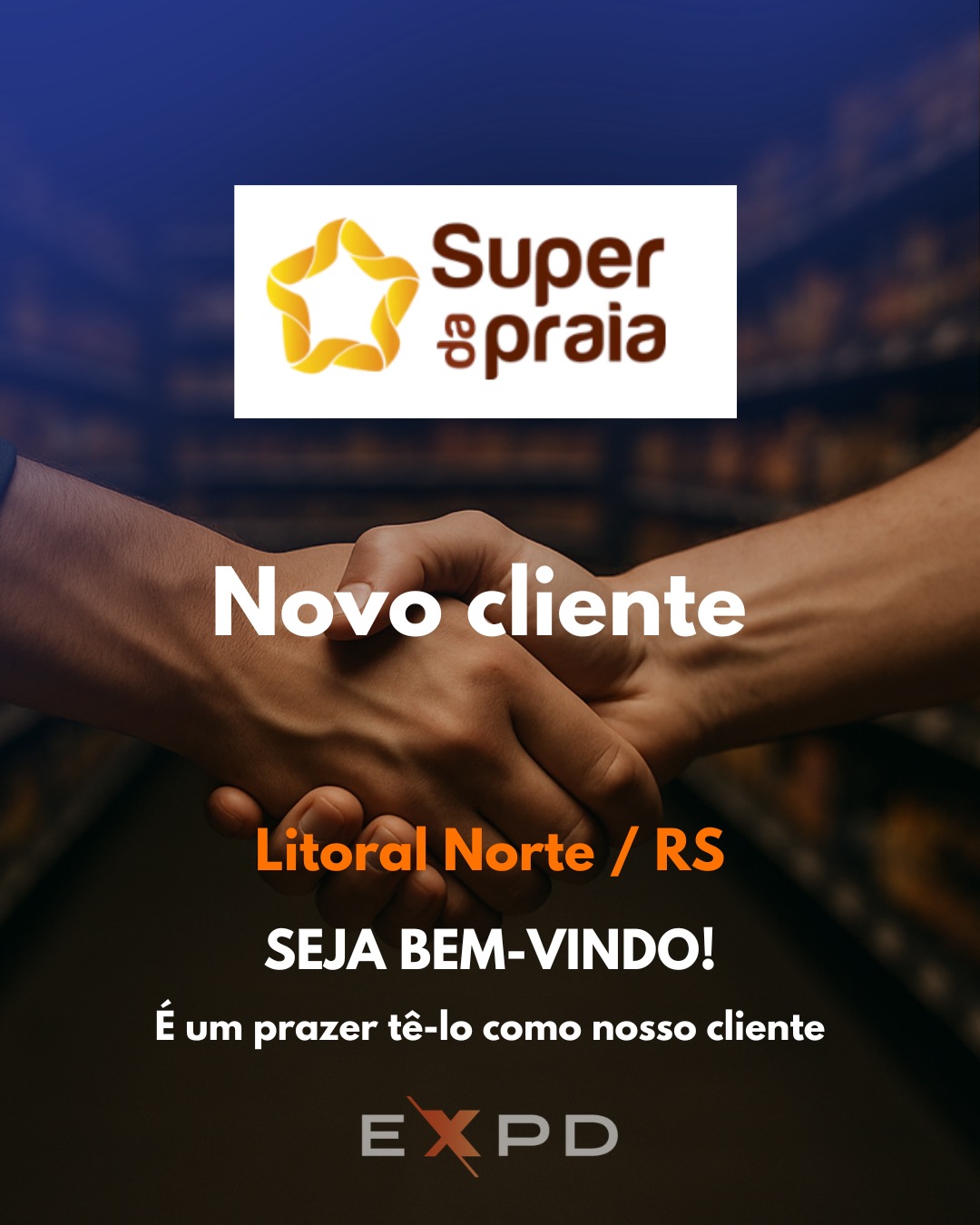 É com grande alegria que damos as boas-vindas novamente ao Super da Praia, um cliente muito especial para a Expandir.
Após dois anos de uma parceria construída com muito trabalho, confiança e resultados, retomamos agora este projeto com foco no fortalecimento da gestão, apoiando líderes e gerentes na tomada de decisão, na gestão das lojas e na condução das operações, através de um trabalho de consultoria e mentoria.
Nosso agradecimento pela confiança renovada em nosso trabalho. É uma satisfação enorme voltar a caminhar ao lado de uma empresa tão importante e querida para nós. Que esta nova etapa seja ainda mais sólida, estratégica e repleta de conquistas. #supermercados #varejoeatacado #gestãoempresarial #abras #expoagas