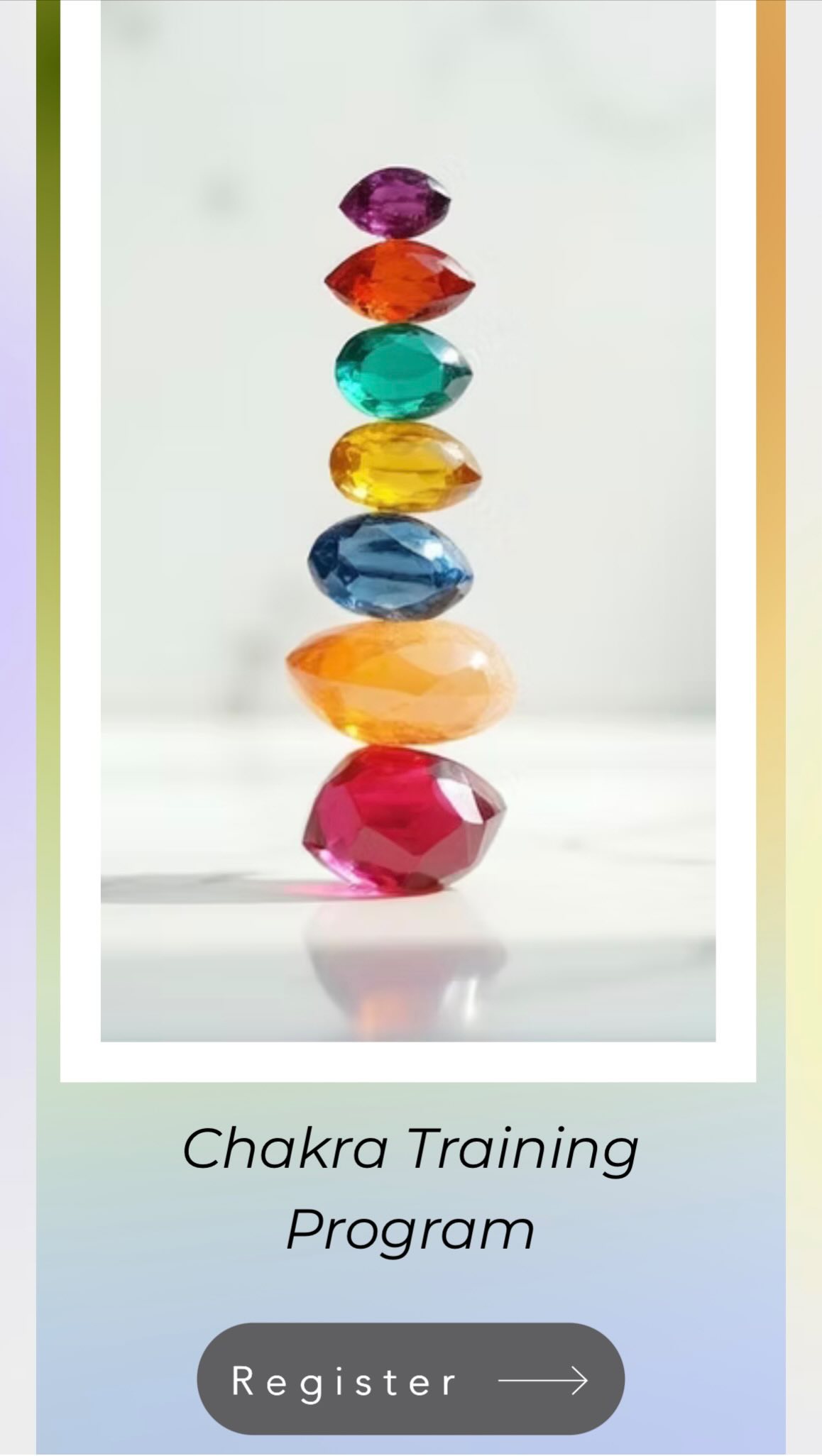Click link in bio to register today.
Foundations of the Chakra System online training program includes video, text and examples to help you understand the chakras.
DM me Chakra for a coupon code today.