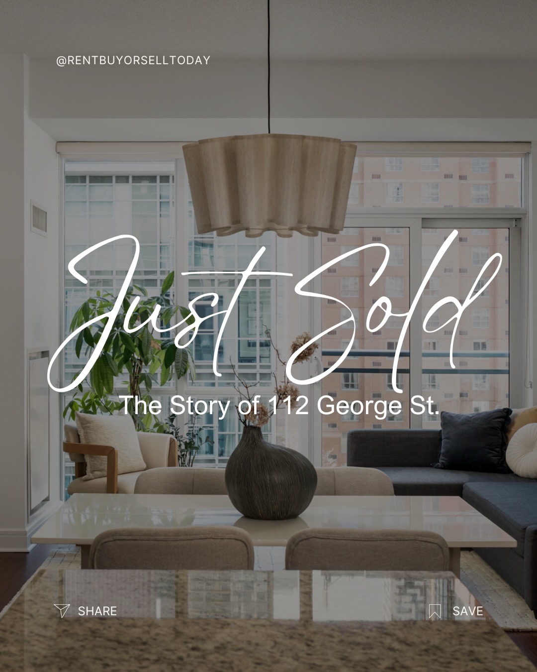 Just sold in 13 days — here’s how 👀
Think condos are sitting in today’s market? Not when they’re positioned properly.
Our recent sale at 112 George St proves it:
• Firm sale in 13 days
• Offer accepted on day 8
• 11 private showings
• Sold for 98% of list price
• Sold 67% faster than the neighbourhood average
• 8,361 social views + 312 engagements
Before listing, we focused on what matters:
✔️ Smart cosmetic updates
✔️ Decluttering + deep clean
✔️ Professional staging
✔️ Premium photo + video marketing
✔️ Strategic pricing backed by market research
The result? Strong buyer interest, steady momentum, and a successful sale.
✨ The lesson:
Preparation creates opportunity.
For sellers: Great results start before listing day.
For buyers: The best properties don’t wait.
Huge thanks to our amazing sellers for trusting the process every step of the way. 🤗
Every sale tells a story — this one is about strategy, preparation, and timing.
Thinking about selling? Let’s talk.