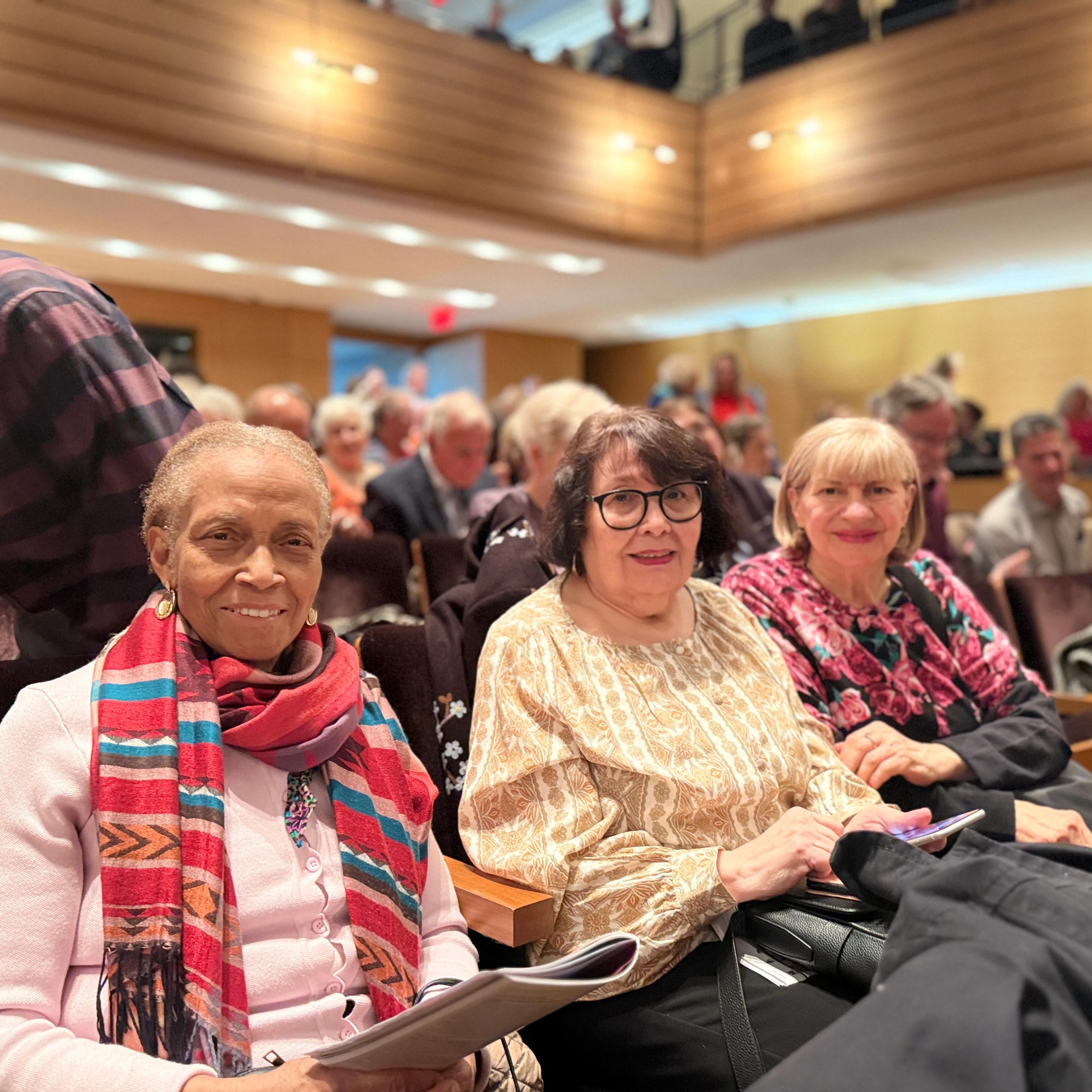 Our Belonging group recently spent a beautiful afternoon at Koerner Hall, enjoying live music by violinist Lisa Batiashvili and pianist Giorgi Gigashvili, performing works by Beethoven, Bartók, Franck, and more.
The concert was presented by the Royal Conservatory of Music and supported through the @bmocanada Community Access Program, a collaborative effort to offer free tickets to our Belonging group and help make the arts accessible to all.
One of the program's beneficiary, Francyne, shared with us: "These 2 young artists mesmerized the crowd with the quality of their talents and non stop energy. It was amazing for me to get out and hear such a concert in this great venue. I was lucky to have the opportunity on a lovely Sunday afternoon to get out and not to worry about transportation. I was out for the first time after being ill with cancer, cooped up at home. I cannot thank you enough for the joy that I felt listening to this variety of rythms."
Belonging Outings are a monthly opportunity for older adults to come together beyond The Jamii Hub and share time through arts and culture across Toronto and the GTA. Each outing offers a chance to connect, reflect, and experience something meaningful in community, whether returning to familiar cultural spaces or visiting them for the first time.
Every month brings a new destination, but what stays the same is the welcoming group and the ease of experiencing art together.