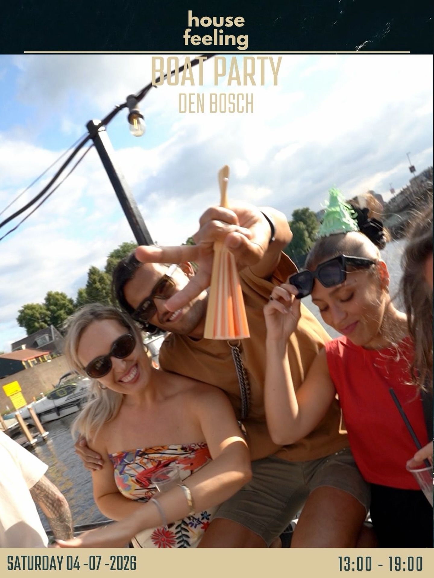 Respectful crowd, real smiles, proper dancing. That’s the House Feeling promise. ❤️ 🪩
Sat 4 July in Den Bosch - tickets in bio
Comment ❤️ if you live good crowd.
#dayparty #boatparty #denbosch #shertogenbosch #housemusic