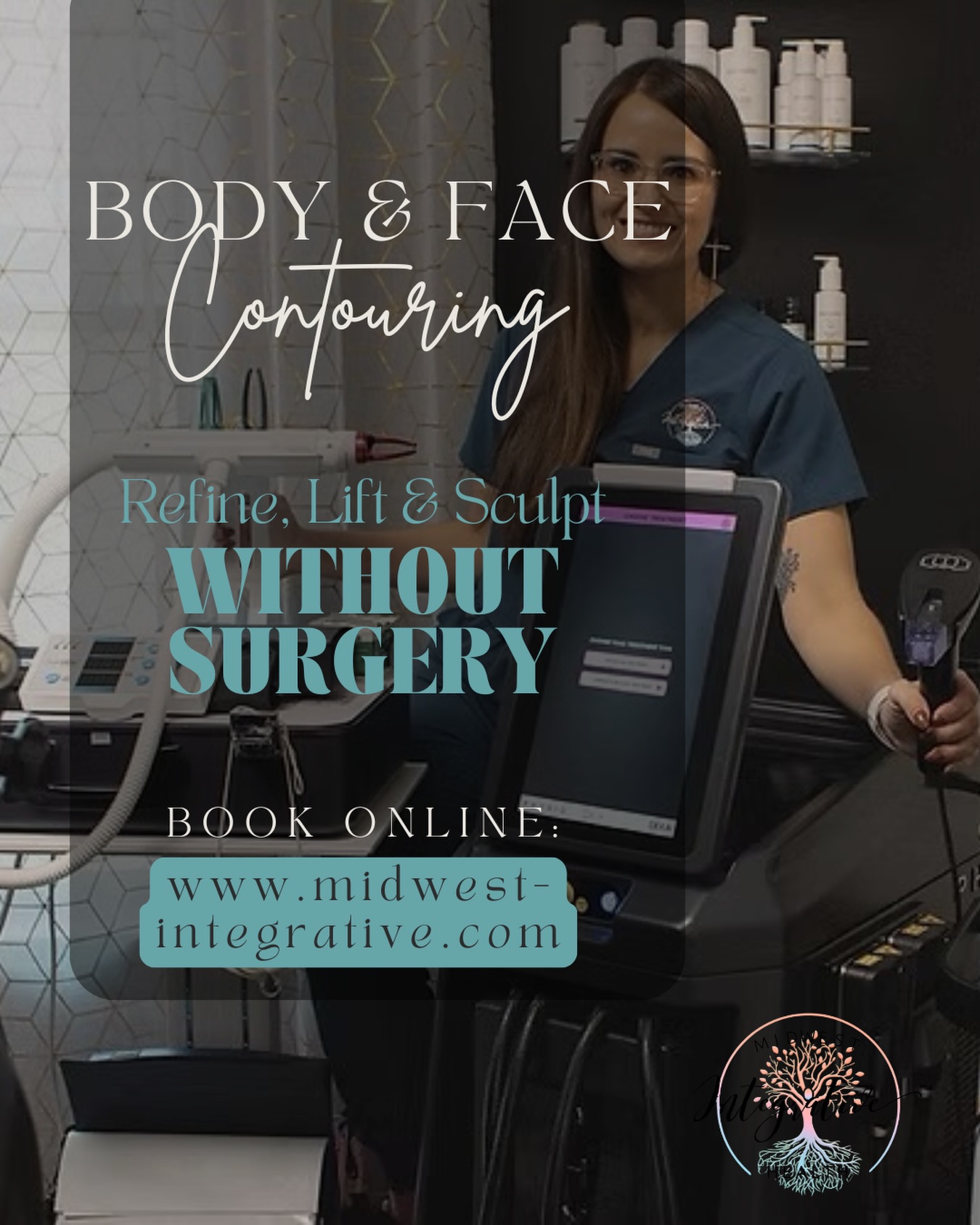 At Midwest Integrative Health, we specialize in advanced, non-invasive and minimally-invasive face & body contouring using industry-leading technologies: Morpheus8, Quantum10, and PhysiQ360. Whether you’re targeting stubborn fat, sagging skin, or overall body shaping, our customized treatment plans are designed to enhance your natural beauty with minimal downtime and maximum results.
💻Book here —> https://www.midwest-integrative.com
📞 Give us a call —> 309-837-0342
💳 CareCredit —> https://www.carecredit.com/go/553JSV