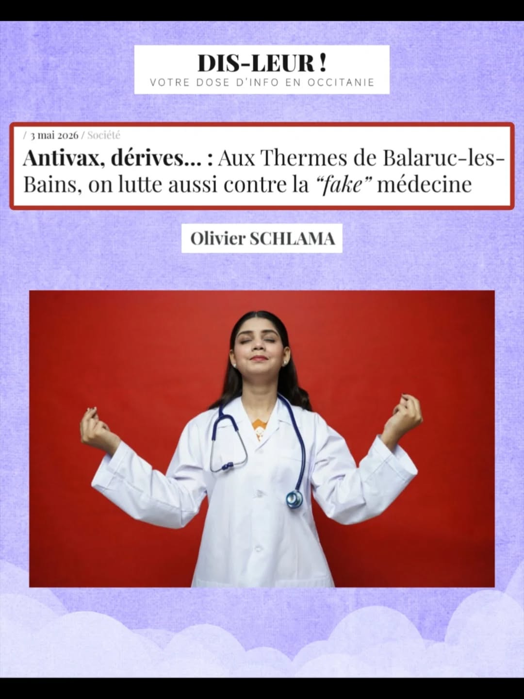 đ§”Interview de JĂ©rĂŽme LarchĂ©
đ„« L'interniste JĂ©rĂŽme LarchĂ© (qui s'intĂ©resse Ă la santĂ© du patient dans sa globalitĂ©) a fait de l'Occitanie la rĂ©gion pilote dans la prise en charge du #CovidLong trĂšs prĂ©sent avec 2 000 nouveaux patients chaque annĂ©e et dont le coĂ»t social et Ă©conomique est affolant. »
đ« Conseiller mĂ©dical Ă l'ARS et mĂ©decin Ă la clinique du Parc, Ă Castelnau-le-Lez, fort de sa riche expĂ©rience, le mĂ©decin lance une sĂ©rie de confĂ©rences en partenariat avec les @thermes_balaruc sur la "fake" mĂ©decine. »
đ„« Le dispositif, créé il y a quatre ans, est toujours en place. Il s'est structurĂ© dans la durĂ©e. »
đ€Â« Avec 26 Ă©tablissements de santĂ© et des coordinations dans chaque dĂ©partement, en lien avec les gĂ©nĂ©ralistes. »
đ« On a pu diagnostiquer chaque annĂ©e entre 1500 et 2 000 nouveaux patients souffrant de #CovidLong en Occitanie.»
đ«đ·Â« Nous sommes une rĂ©fĂ©rence nationale. »
đ« Ce dispositif, on en a fait quelque chose de structurant et de pĂ©renne. »
đŻÂ« L'objectif est d'en faire un dispositif Ă mettre en place dans toutes les rĂ©gions françaises. »
â ïžÂ« Car il y a encore beaucoup de patients, dont le nombre n'a pas faibli, qui sont dans des parcours d'errance diagnostique. »
đ« Un gros rapport vient de sortir sur les soins mais aussi l'impact Ă©conomique du #CovidLong. »
đ¶Â« A l'Ă©chelle des pays de l'OCDE, c'est un frein structurel et Ă©conomique qui nous ampute de 0,2% Ă 3% du PIB. »
đ°Â« Cela reprĂ©sente plusieurs milliards d'euros par an. »
đ« Les cas de #CovidLong eux, n'ont pas baissĂ©: nous avons des milliers de patients et des milliers de patients qui n'ont pas Ă©tĂ© diagnostiquĂ©s. »
đ„« Deux millions de personnes ont Ă©tĂ© Ă©valuĂ©es Ă ce jour en France dont 700 000 sont des cas trĂšs invalidants et handicapants. »
đ€Â« C'est une population Ă 75% en Ăąge de travail actif. »
âïžÂ« MĂȘme s'ils n'ont pas tous arrĂȘtĂ© de travailler, ces patients n'ont pas la mĂȘme productivitĂ© d'avant le covid. »
đ§Ș« Nous travaillons sur les marqueurs biologiques du #CovidLong Ă l'Ă©chelle nationale et Ă des protocoles thĂ©rapeutiques de fond avec des antiviraux, etc. »
⏠Suite en commentaire ⏠@stephanie.rist @sante_gouv @gouvernementfr @jerome.larche.7