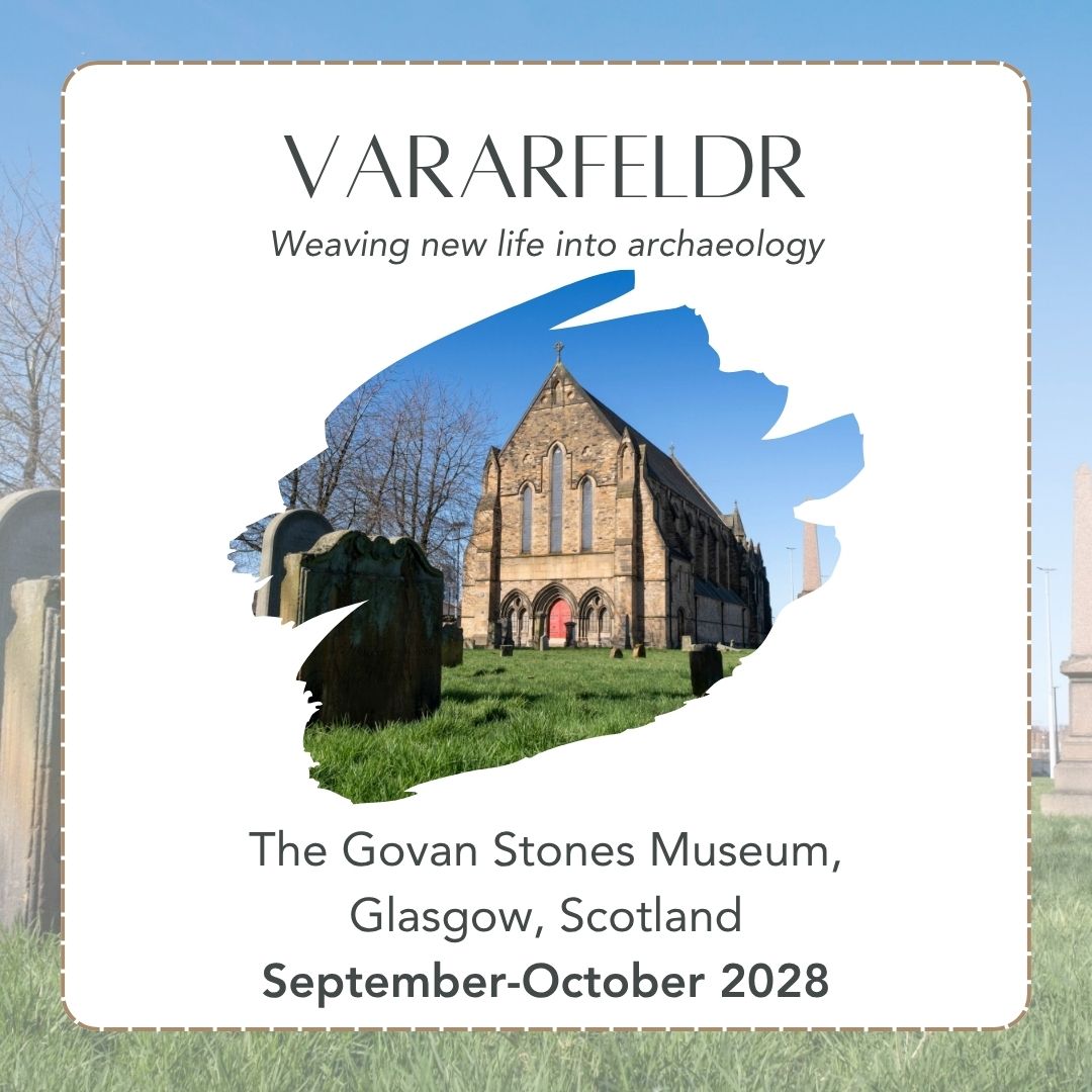 We're excited to announce that the #vararfeldrexhibition is heading to Glasgow in 2028!
We've got the wonderful opportunity to show our Viking cloaks at @govanstones, one of Glasgow's most important historic sites, dating back 1500 years.
Govan Old Church is not just one of the earliest places of Christian worship in Scotland, it is also home to a breathtaking collection of Viking-era hogsback stones and other sculptures.
We can't wait to see our recreations of old crafts displayed amongst stone carvings from the same era as the original fragments we studied!
#weaver #handwoven #vikingweaving #vikingcloak #vararfeldr #vikingreenactment #vikingcraft #heritagecraft