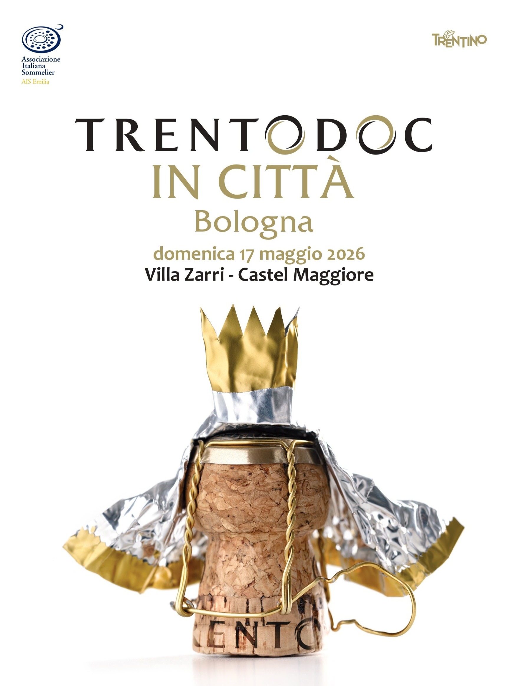 Le bollicine di montagna arrivano nel cuore dell’Emilia.
Saremo presto presenti a “Trentodoc in Città” a Bologna, una giornata dedicata all’eccellenza delle bollicine trentine tra degustazioni, incontri e racconti di territorio.
📍 Villa Zarri – Castel Maggiore
📅 Domenica 17 maggio 2026
Un’occasione speciale per scoprire l’identità e l’eleganza del Trentodoc. Vi aspettiamo per brindare insieme con i nostri spumanti Salísa #Trentodoc!
#Trentodoc #TrentodocInCittà #Bologna #BollicineDiMontagna #MetodoClassico #WineExperience #AIS #Trentino #SparklingWine #VillaCorniole
@trentodoc