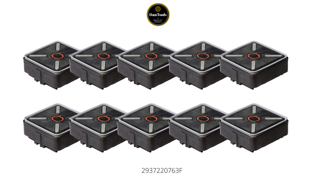 Kit 10 Ventose 145x145 H50 per Morbidelli/SCM — stabilità e affidabilità per le tue lavorazioni CNC. Cod. 2937220763F. In stock. Link in Bio #CNC #Morbidelli #SCM #vacuumcups #workshop #woodworking #dantoolscnc #planetcncmachines #scmspareparts