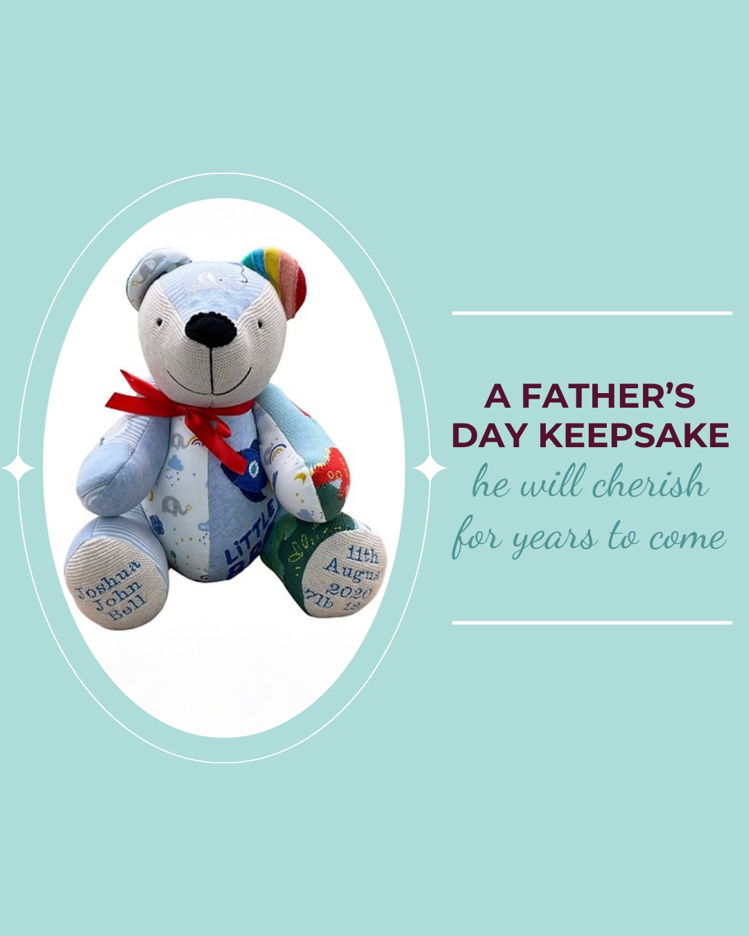 Limited Father's Day Slots Available! ⏰
Time is running out to secure your Father's Day keepsake bear!
I have a small number of exclusive fast-track slots available that guarantee delivery in time for Father's Day, but they're filling up fast.
These slots are first come, first served, and once they're gone, they're gone. You'll need to join my current waiting list instead.
Deadline: Clothes must be received by 13th June 2026
Don't miss out on giving Dad a gift he'll treasure forever.
Comment FATHERS DAY and I'll send you the link to order your fast-tracked Father's Day bear!
#TracysTreasuredKeepsakes #SmallBusinessUK #PersonalisedKeepsakes #HertsCustomKeepsakes #HandmadeGiftsUK