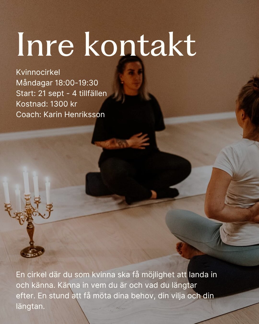 Hemsidan är nu uppdaterad med höstens grupper👏
Gravidyoga, Inre kontakt (kvinnocirkel) och Mamma + baby yoga är höstens tre nyheter😀
1 juni öppnar anmälan men från den 25 maj har ni som redan är med i en grupp förtur på just den gruppen!
