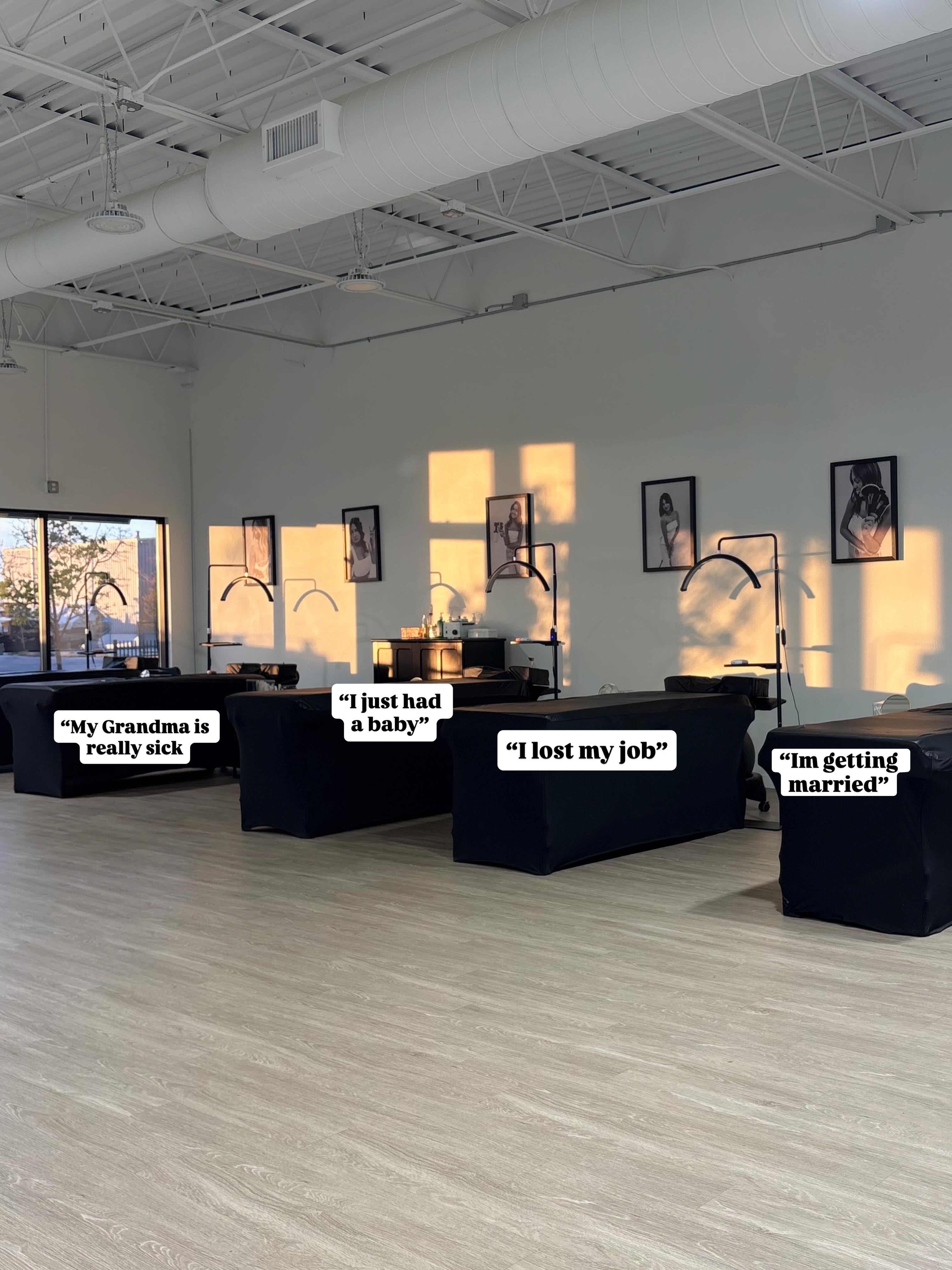 Each bed or chair holds a different story 😊✨
Inflori LUX | Muskegon & Holly MI