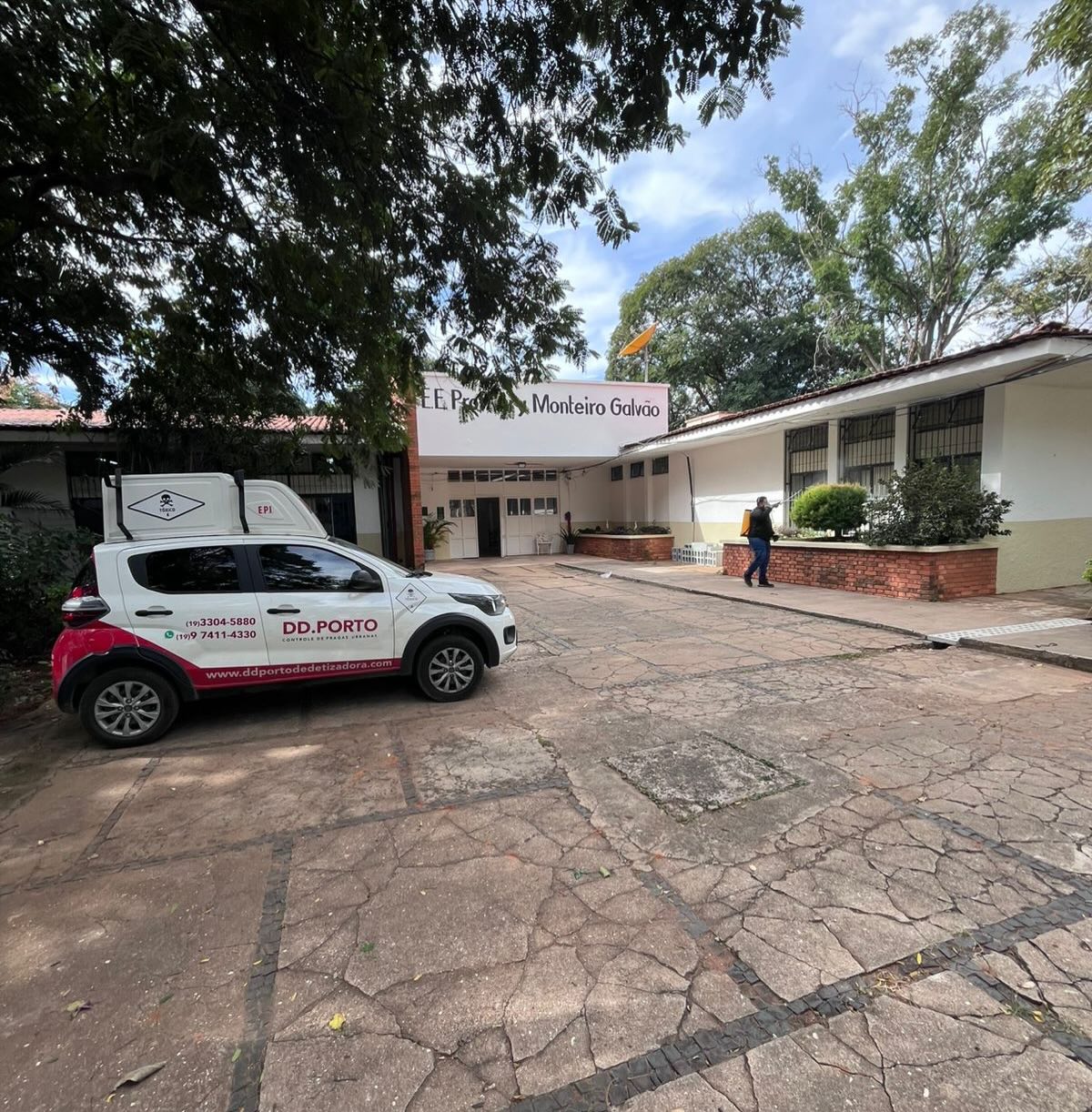 Dedetização em diversas escolas de toda a região metropolitana de Campinas ✅ #ddportodedetizadora