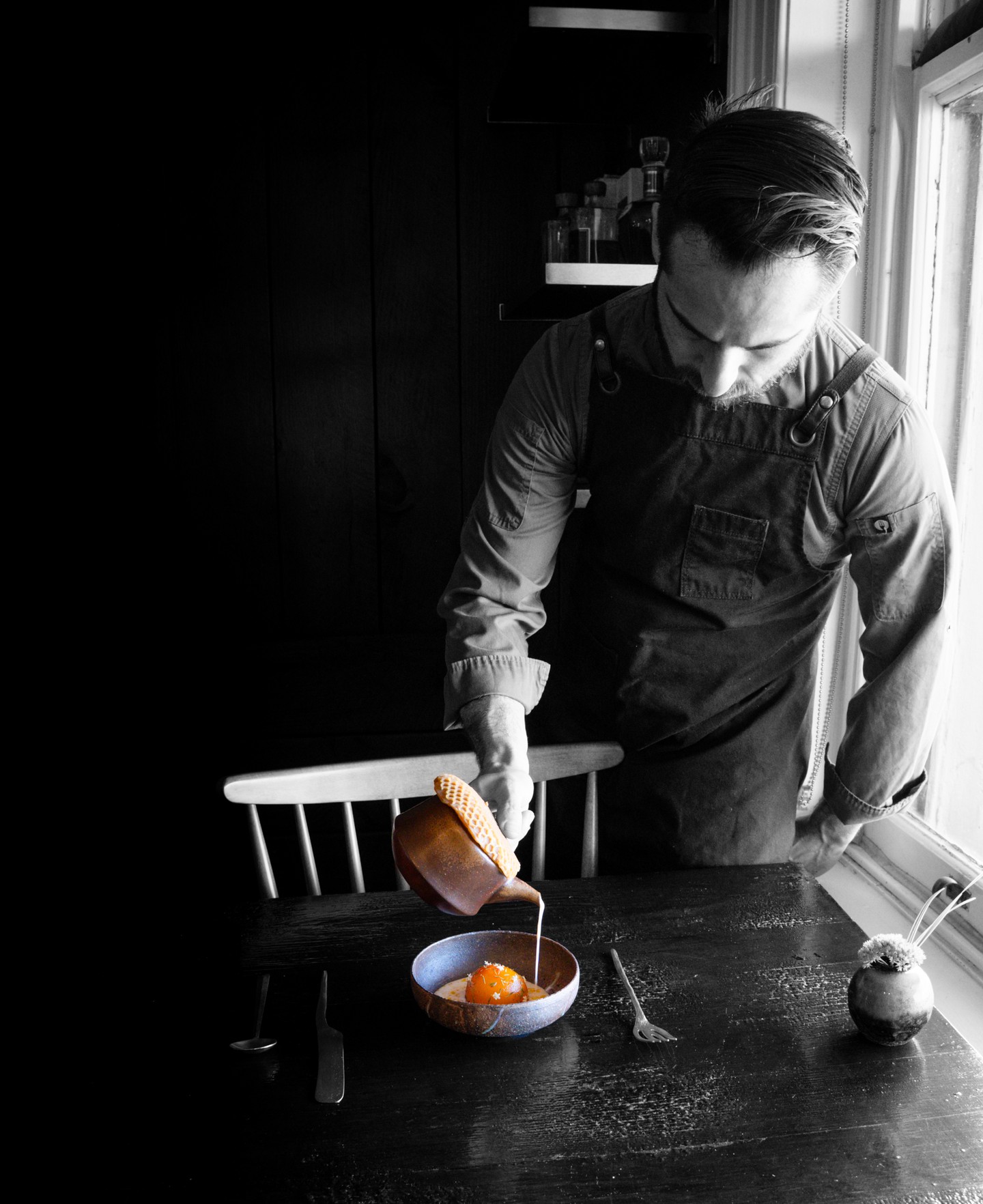 “What is the light giving us?” - A simple question that KGMG photographer Nic swears by. In the @kadotarestaurant dining room, it’s giving him a toolbox to tinker with. Natural light, shadows, ambient lighting… all by design as the dining experience, so it just makes sense to lean into that in the edit.
#kyneton #macedonranges #restaurantphotography #kgmgcreative