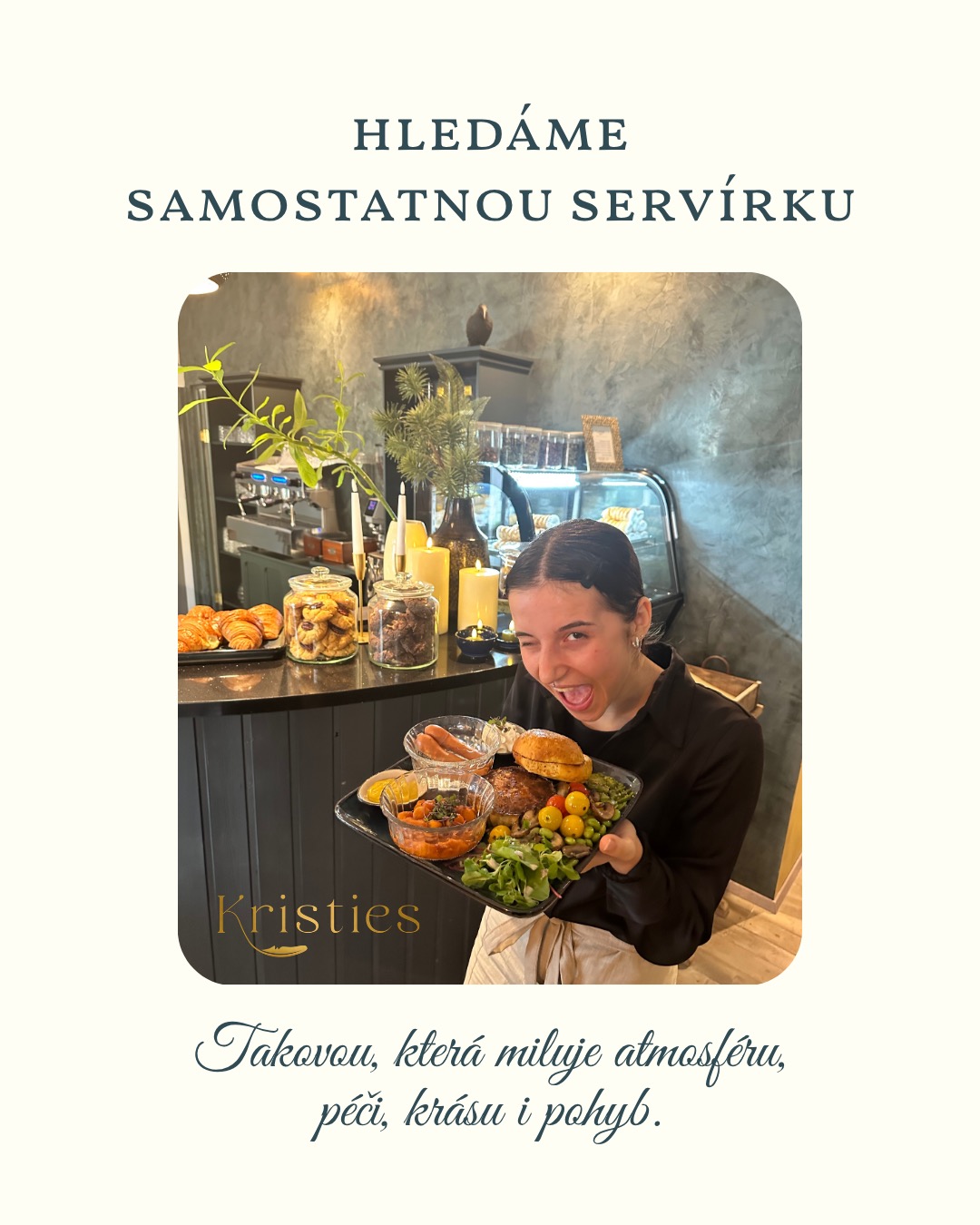 Chce být součástí týmu, ne jen „odpracovat směnu“?
U nás nejde jen o servis.
Záleží nám na tom, jak se u nás lidé cítí a právě ty jsi toho součástí.
Pokud máš pocit, že by ti to mohlo sedět, ozvi se 👉
kontakty najdeš v inzerátu 💛
Těšíme se na tebe. Rychlé spojení pro nedočkavé: 📞 608 313 438