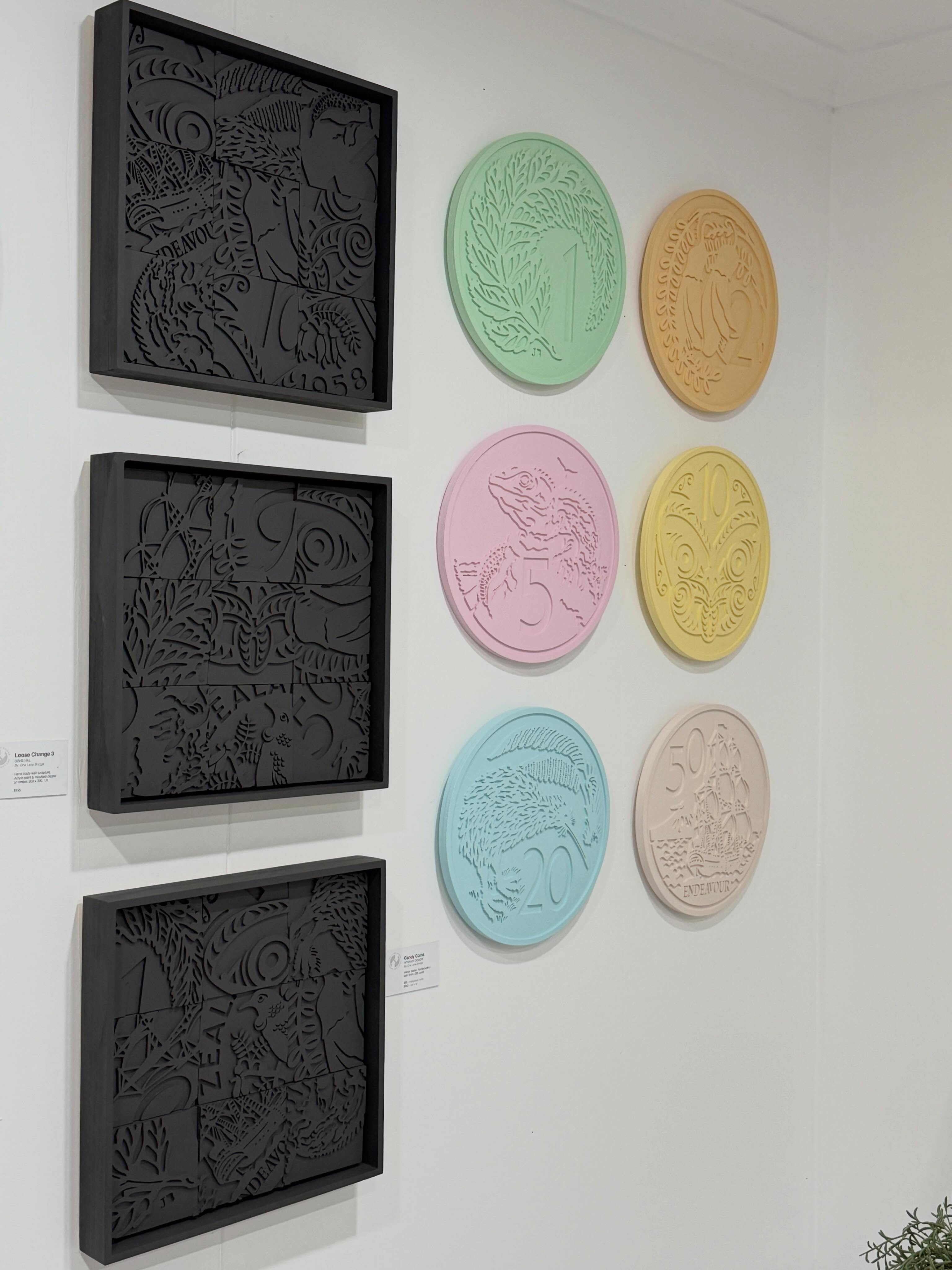 ✨ Fresh into the gallery - we now have 3 new ‘3x3 Loose Change’ artworks available ✨
These one-off original pieces are completely unique, making them the perfect statement piece for any retro-loving home.
• Original artworks
• 300mm x 300mm
• $195 each
You can view them in person at the One Lane Bridge Gallery this week: Wed–Sat, 10am – 3pm
Once they’re gone, they’re gone 👀
