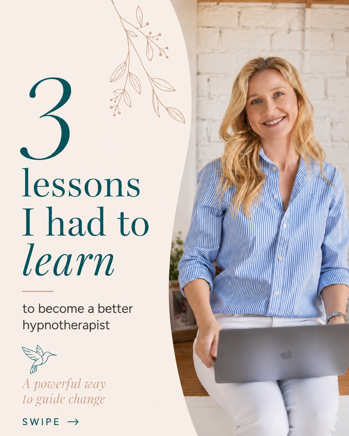 3 things I had to unlearn to become a better hypnotherapist ✨
The biggest shifts weren’t about learning more techniques.
They were about learning to guide instead of advise, to trust the subconscious, and to ask questions that help clients reconnect with their own wisdom.
Because real change doesn’t come from being told who to be.
It happens when you begin to see yourself differently.
#Hypnotherapistonline #HypnotherapyWorks
#SubconsciousMindRewiring #MindBodyHealing #InnerHealingWork