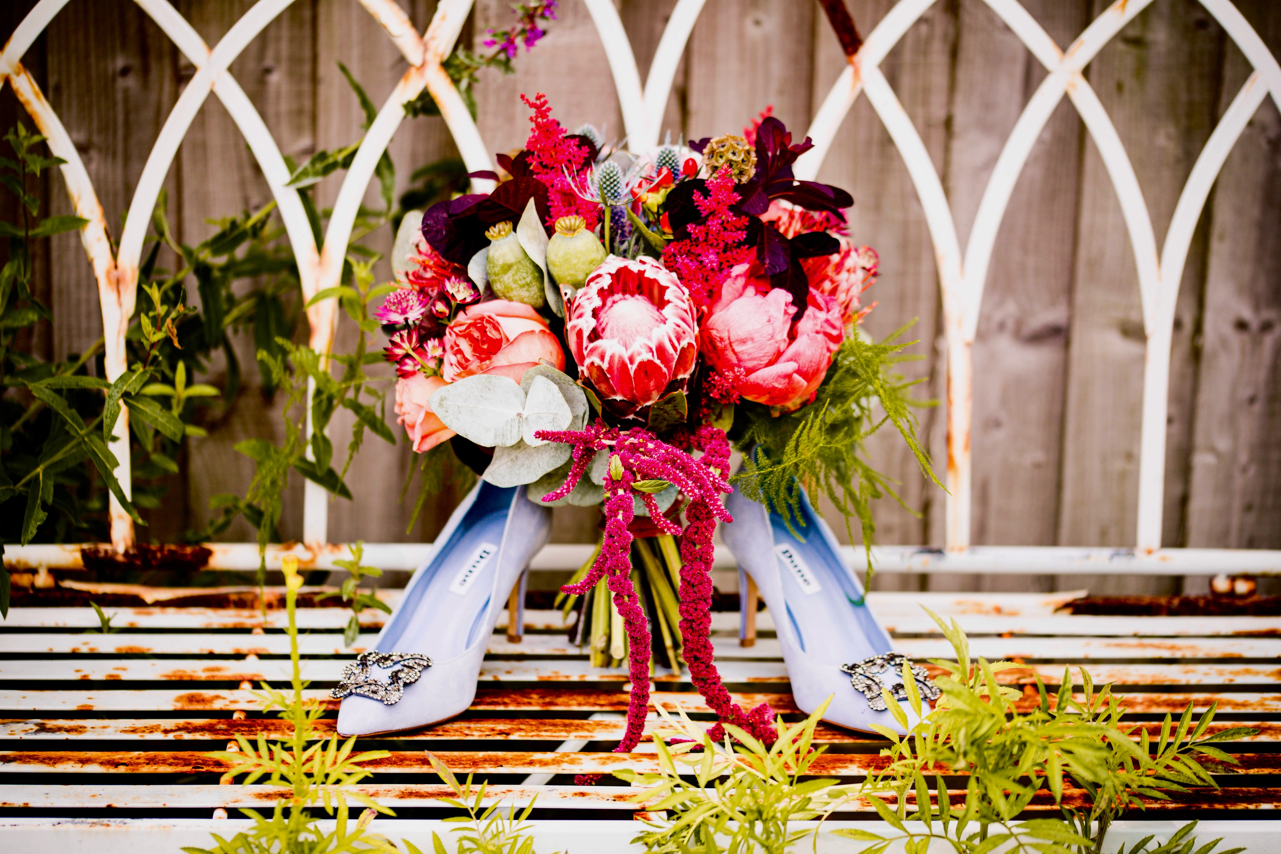 Possibly one of my favourite ever flower and shoe combinations 😍